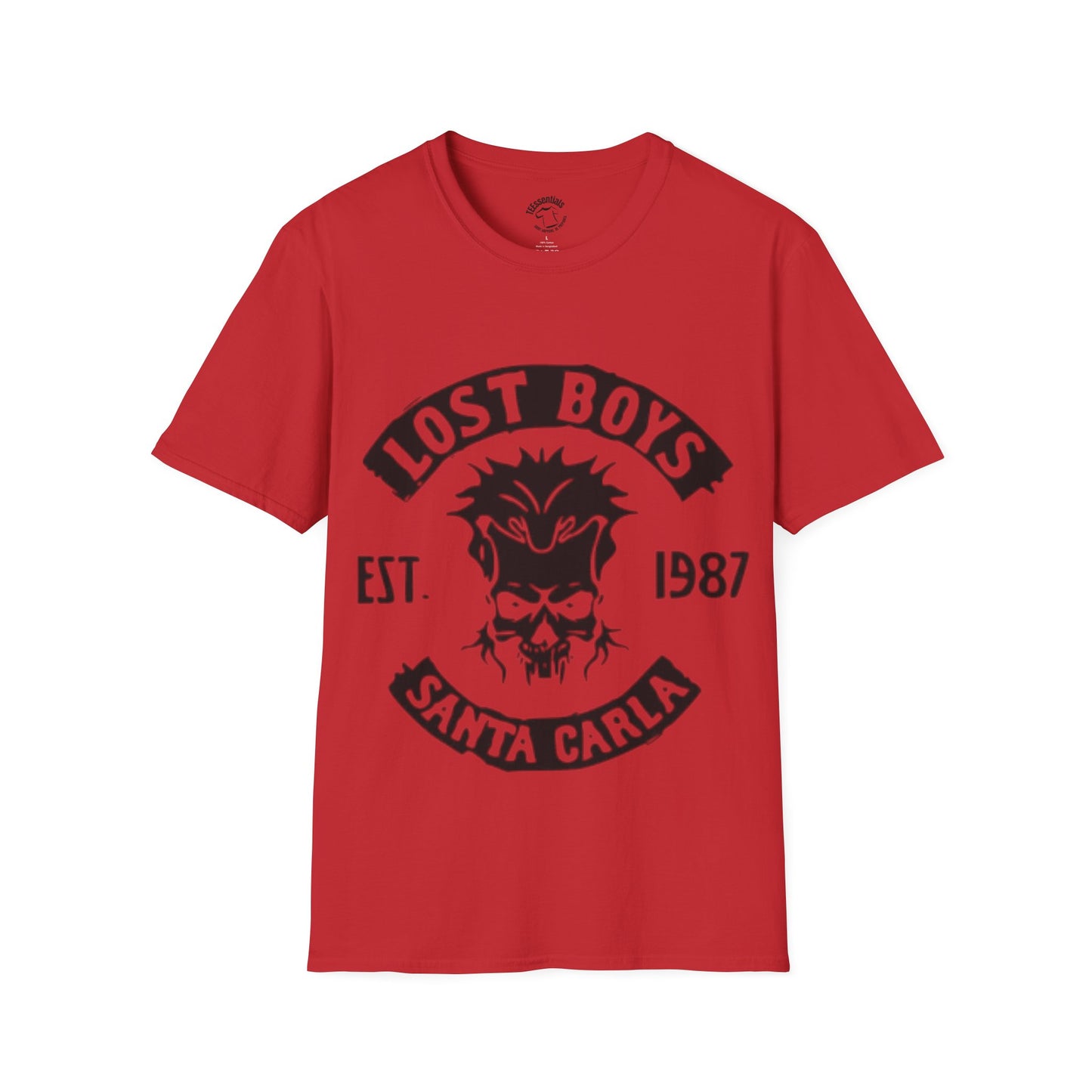 Lost Boys Santa Carla T-Shirt — Retro Skull Graphic Tee (Est. 1987)
