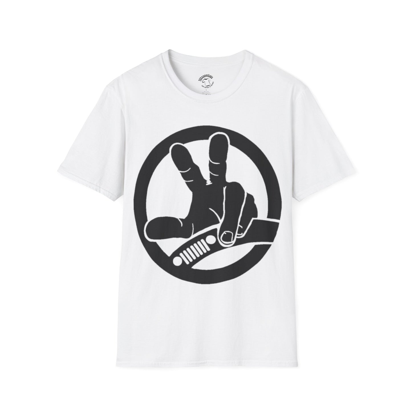 Jeep Wave Graphic T-Shirt — Unisex Softstyle Tee