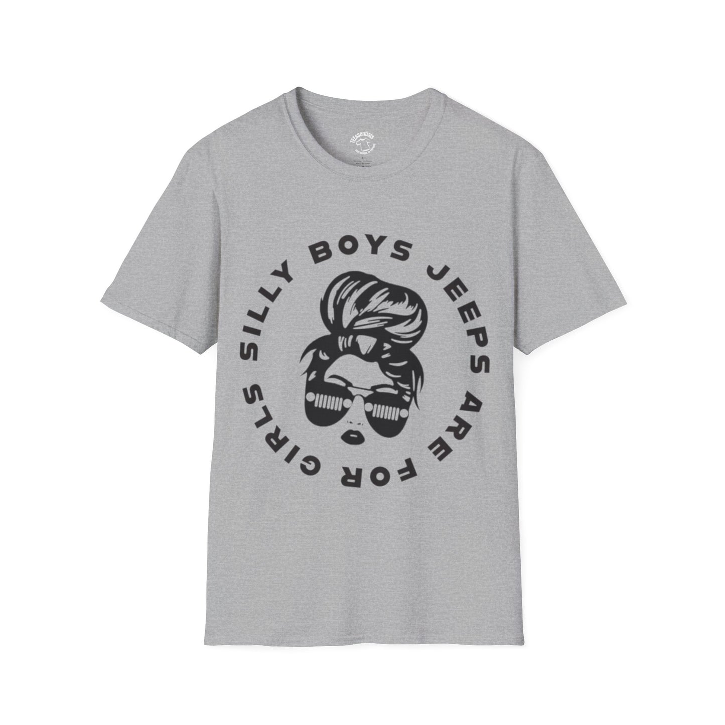 Jeep Girl Graphic Tee — "Silly Boys, Jeeps Are For Girls" Women's Off-Road T-Shirt