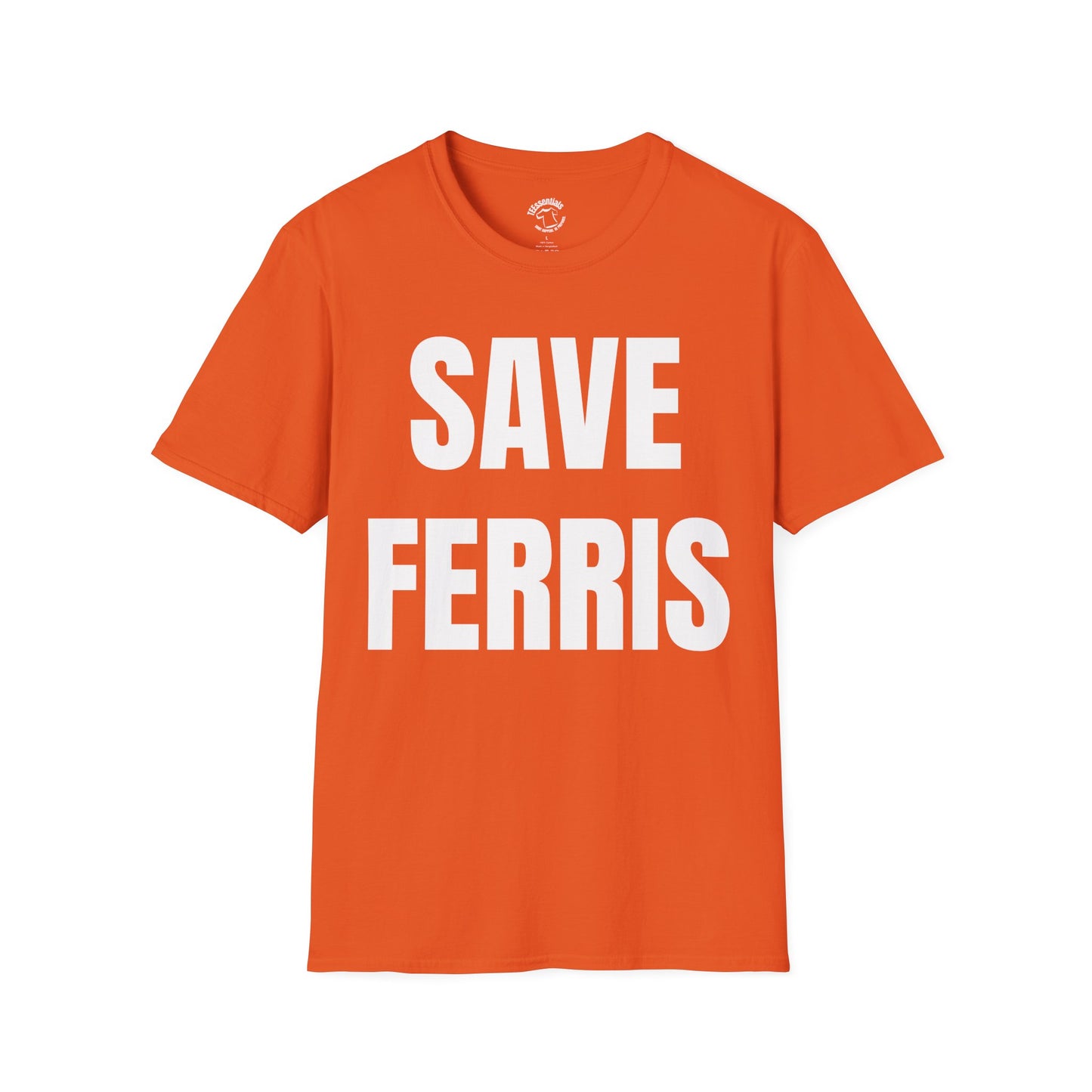 Save Ferris T-Shirt — Retro Movie Quote Graphic Tee
