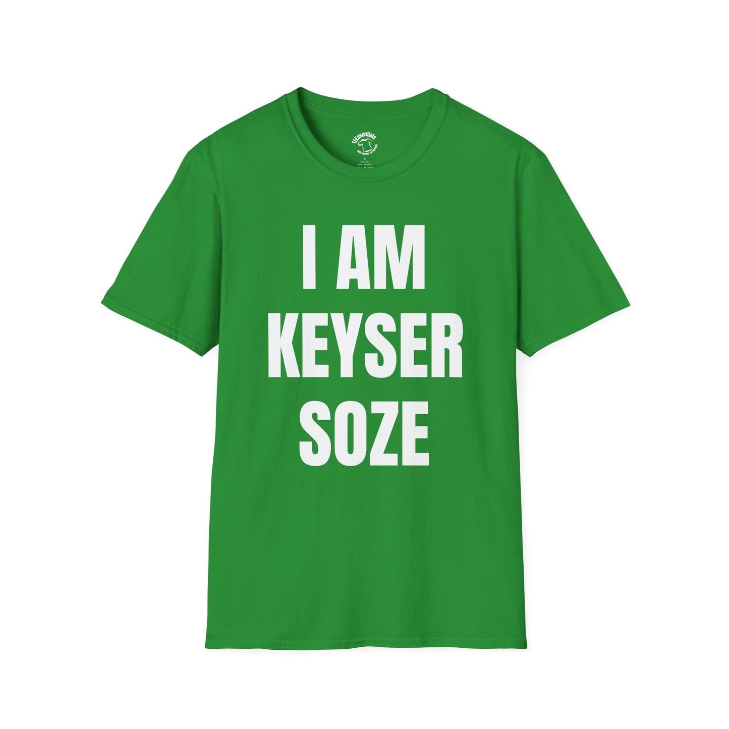 I Am Keyser Soze T-Shirt — Bold Movie Quote Graphic Tee