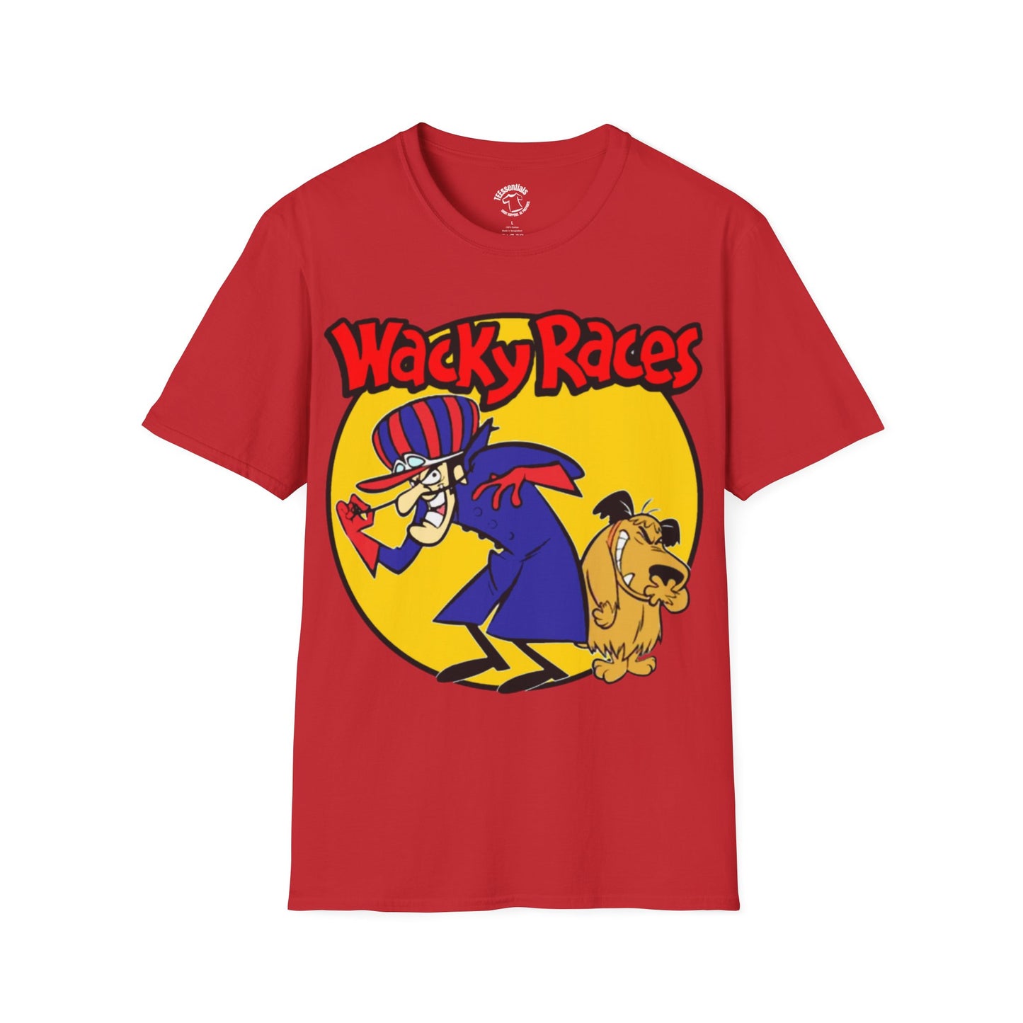 Wacky Races Vintage Cartoon T-Shirt — Dick Dastardly & Muttley Retro Tee
