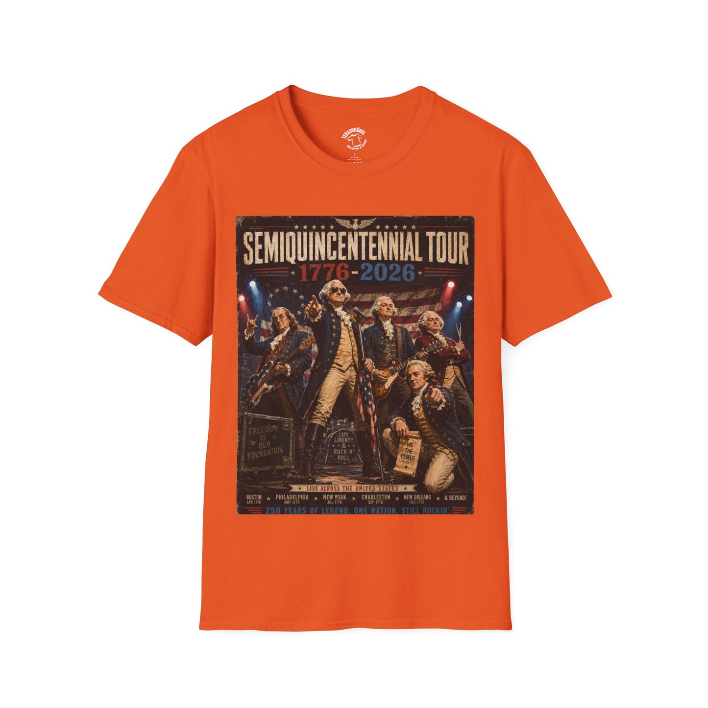 Founding Fathers Semiquincentennial Tour 1776–2026 T‑Shirt