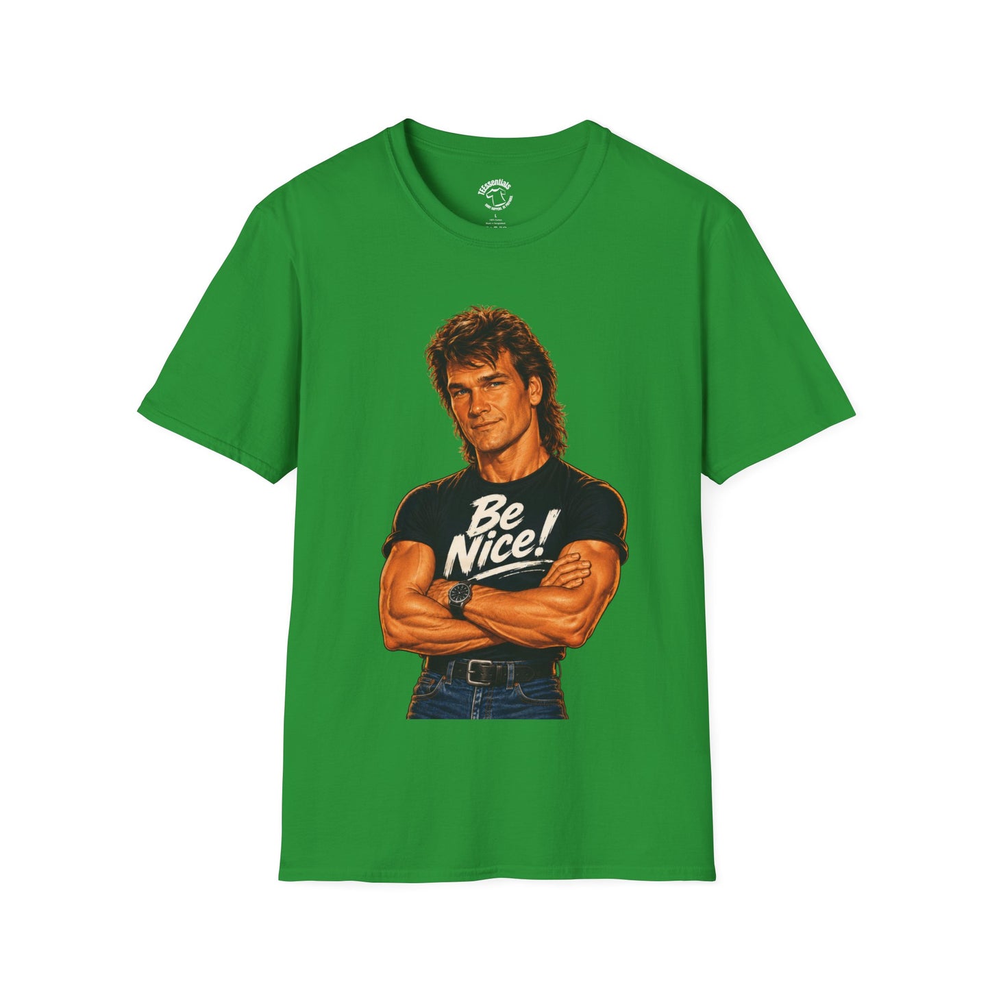 T-Shirt — Retro 'Be Nice!' Roadhouse Dalton Graphic Tee