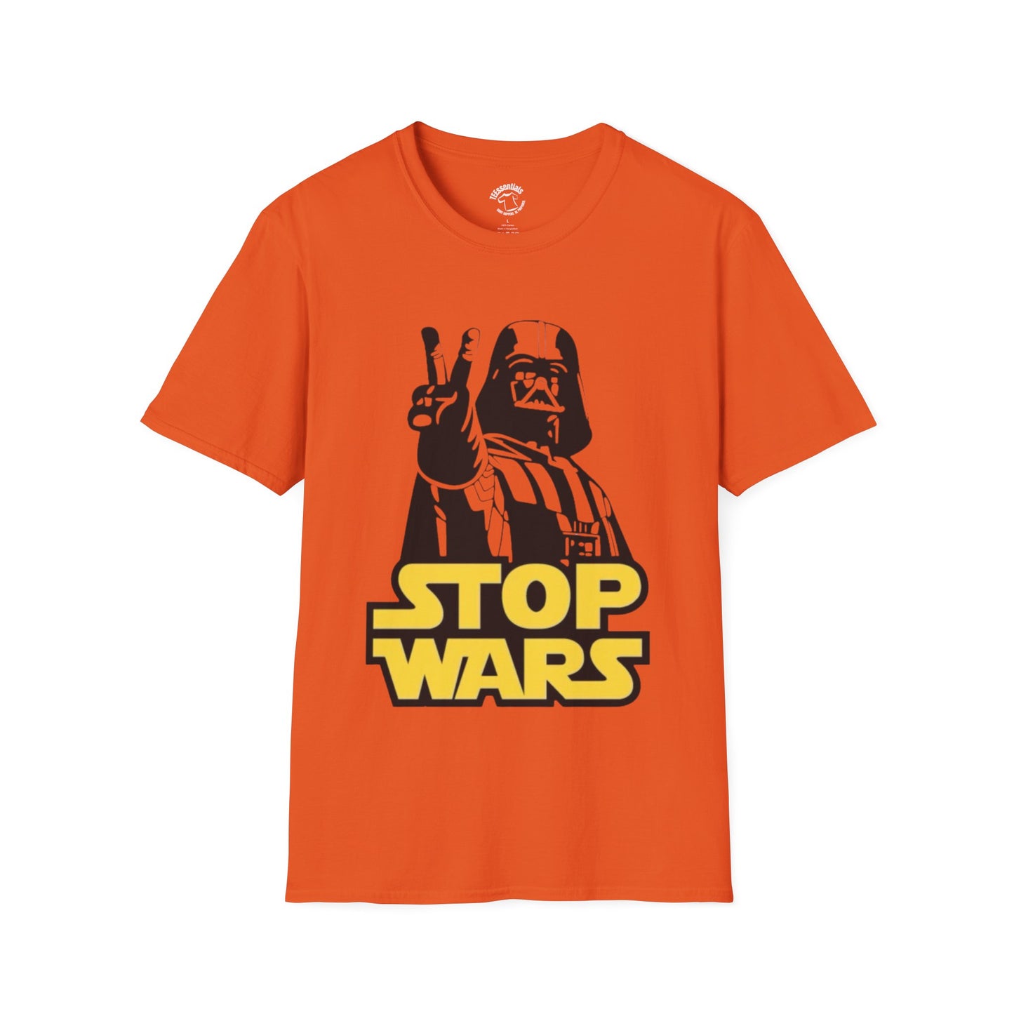 Stop Wars T-Shirt – Darth Vader Peace Sign Graphic Tee