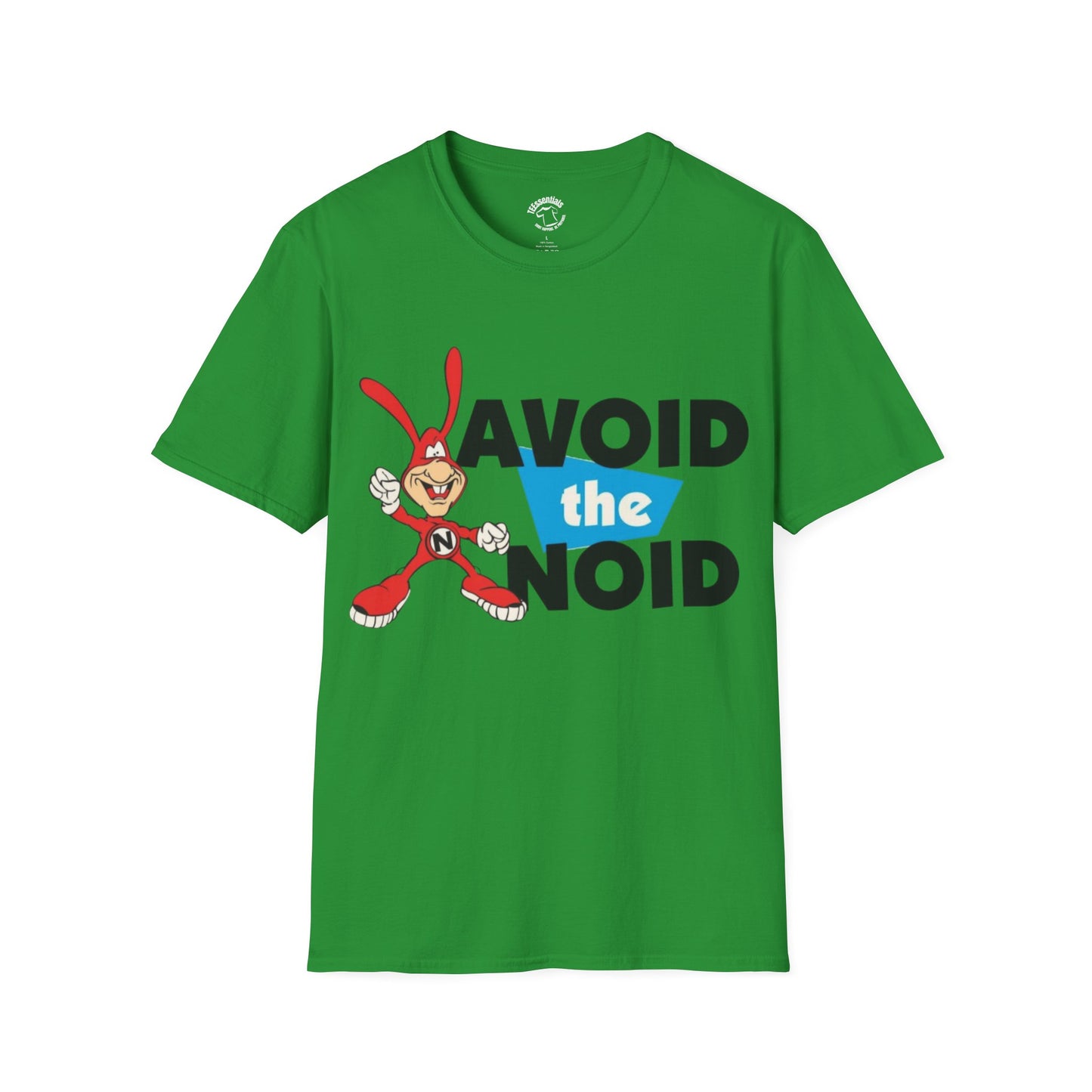 Avoid the Noid T-Shirt — Retro Pizza Mascot Graphic Tee