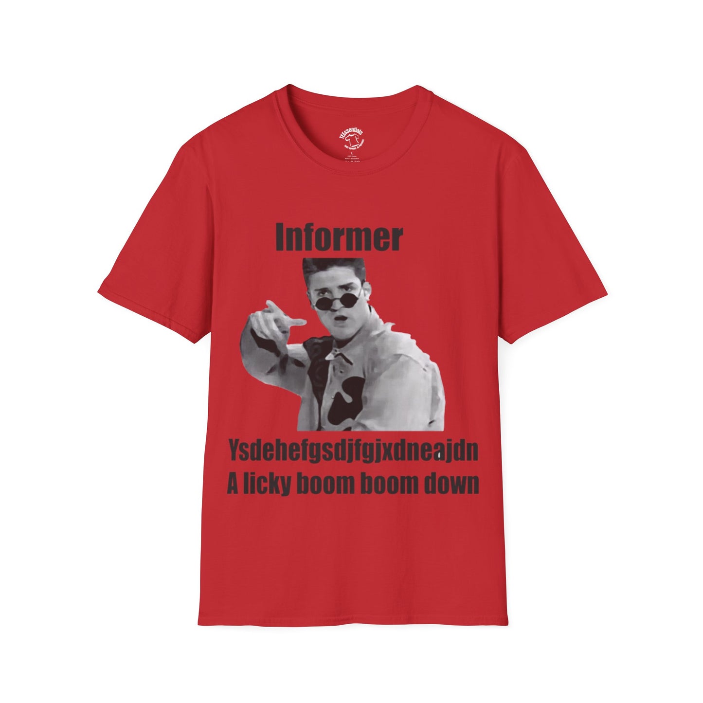 Informer Graphic T‑Shirt — Retro Meme Tee