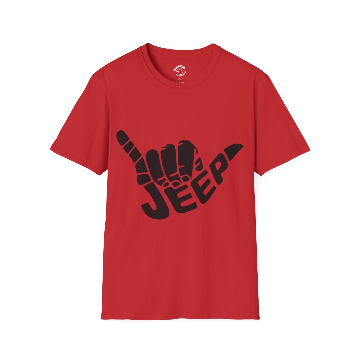 Jeep Shaka T-Shirt — Shaka Hand Logo Jeep Lover Tee