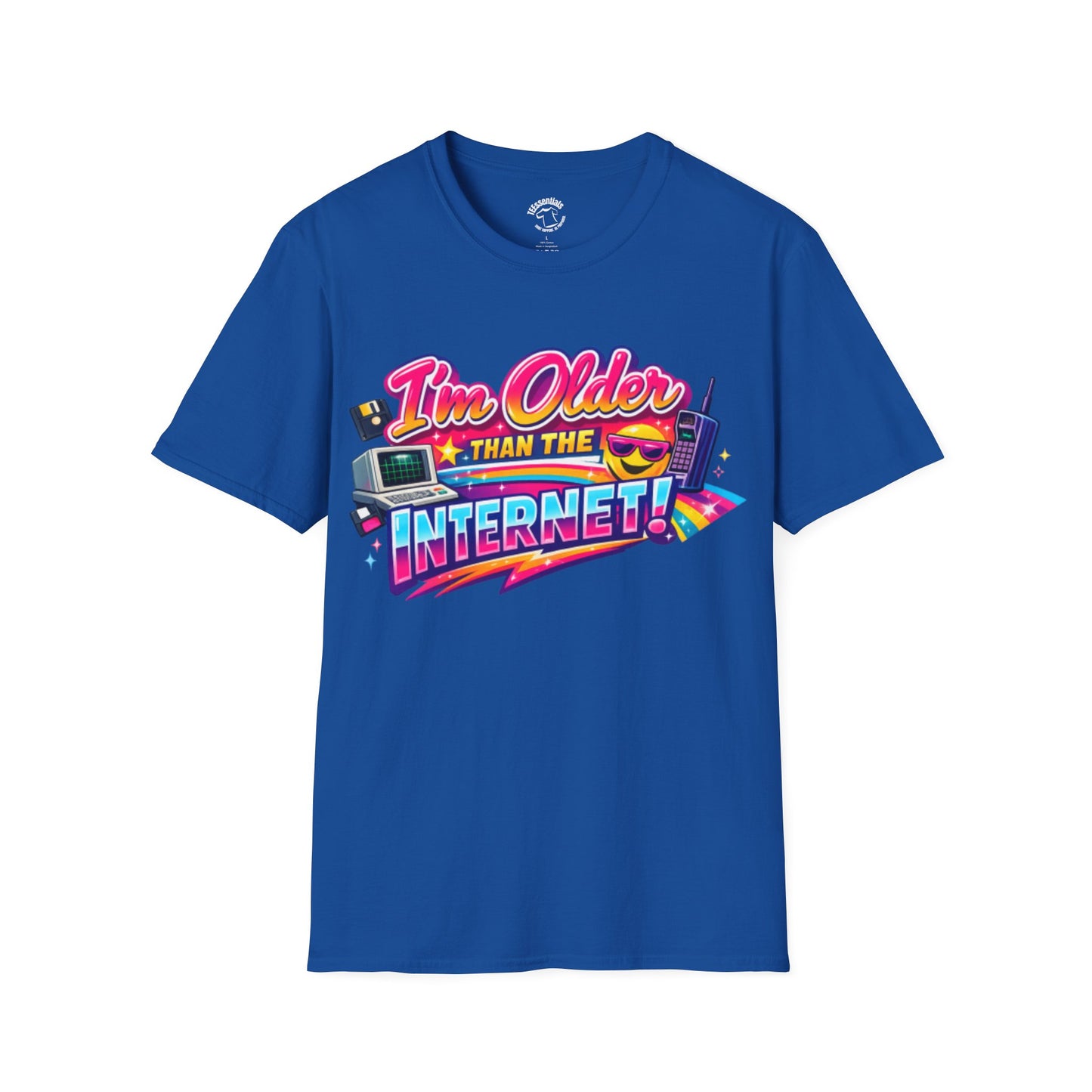 I'm Older Than the Internet T-Shirt – Retro Vintage Humor Tee