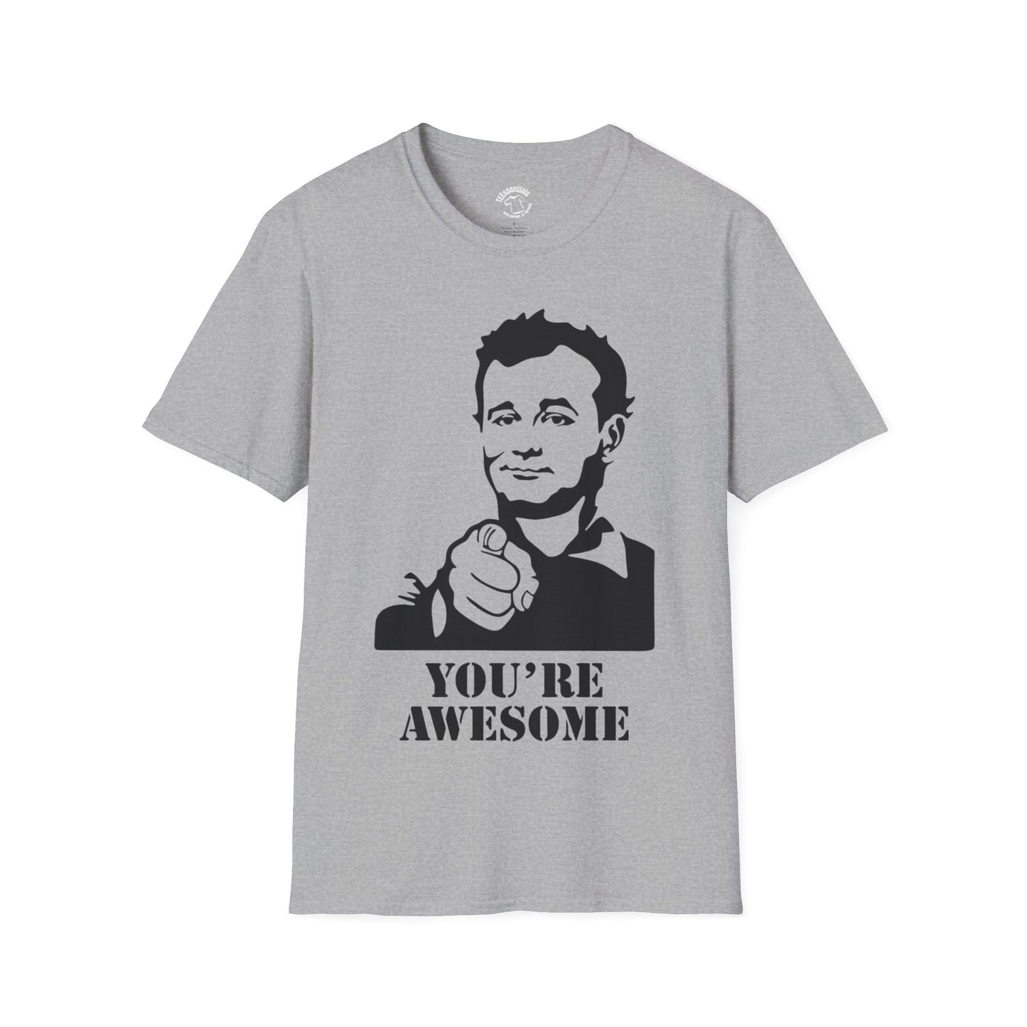 You're Awesome T-Shirt — Retro Pointing Encouragement Tee