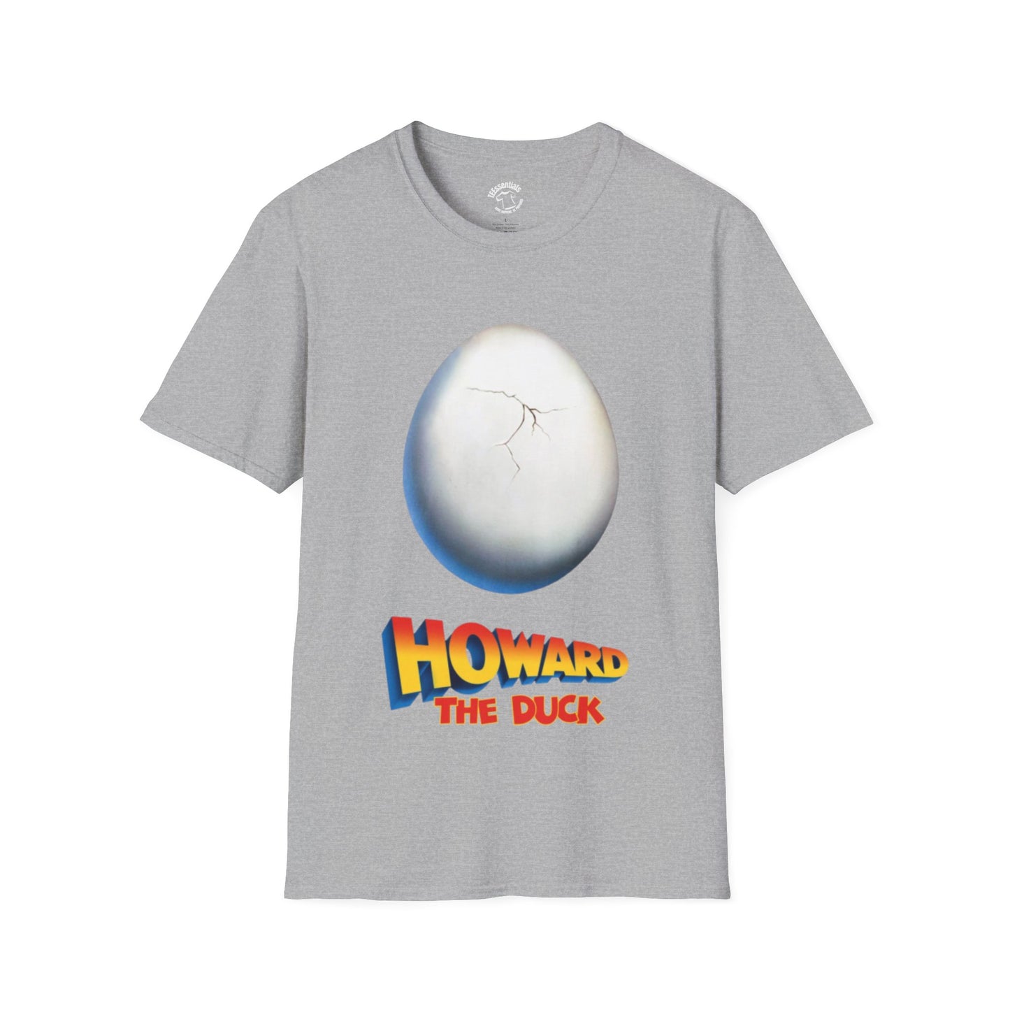Howard the Duck Egg Graphic T-Shirt — Retro Comic Movie Tee