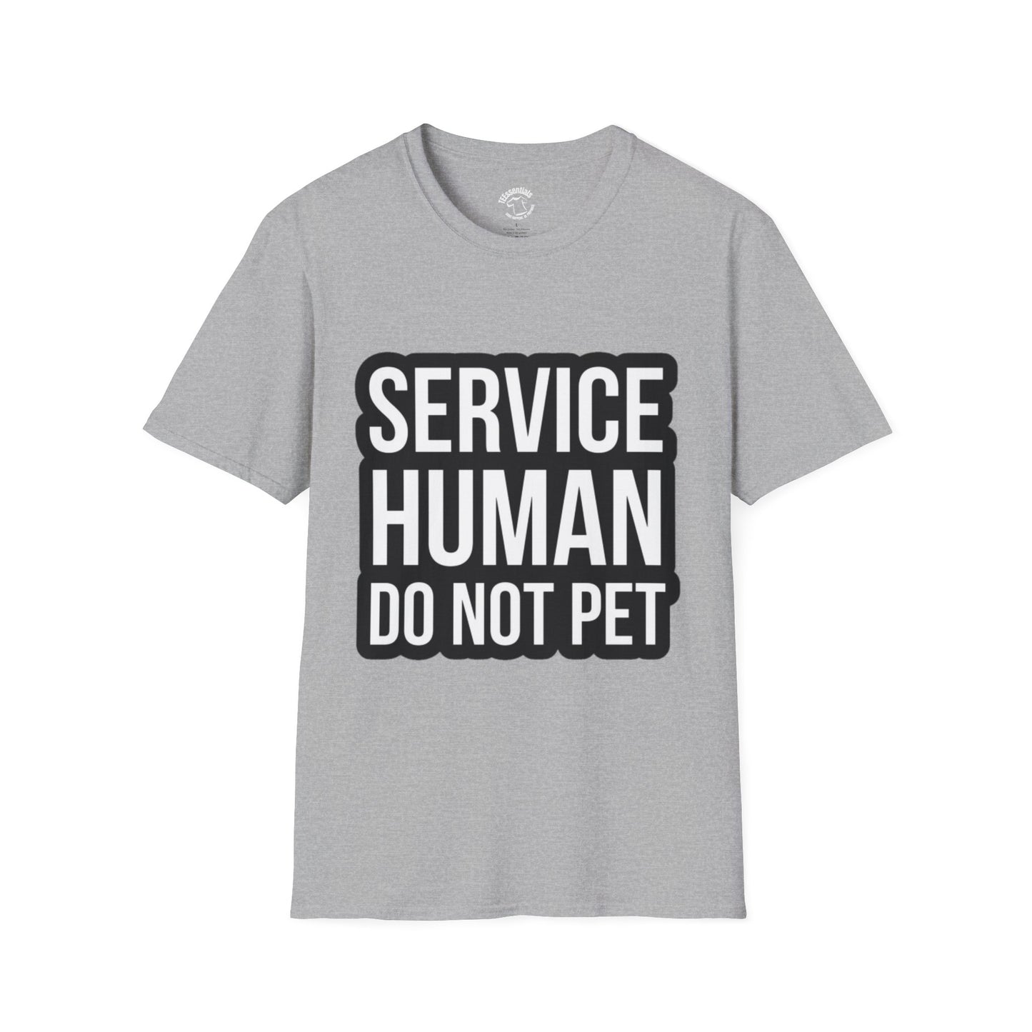 Service Human Do Not Pet T-Shirt