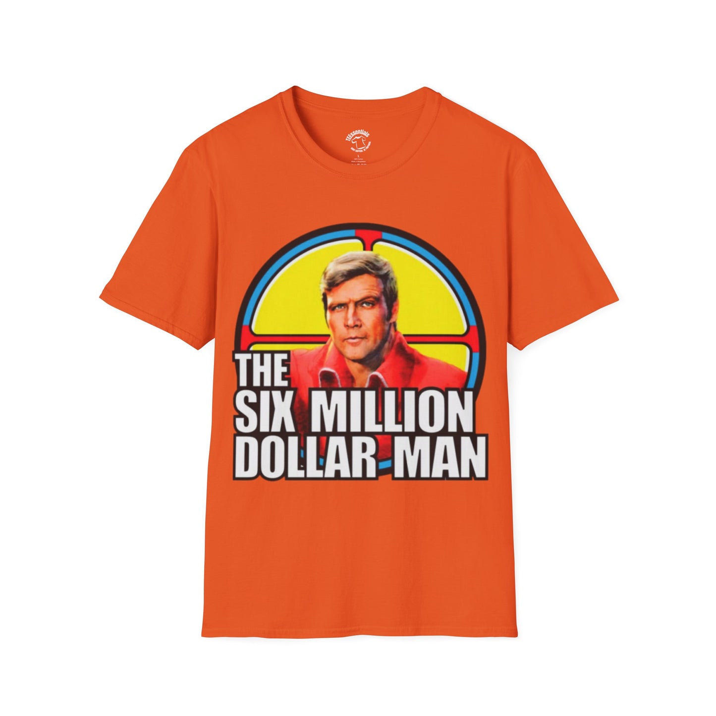 Six Million Dollar Man T-Shirt — Retro Bionic TV Show Tee