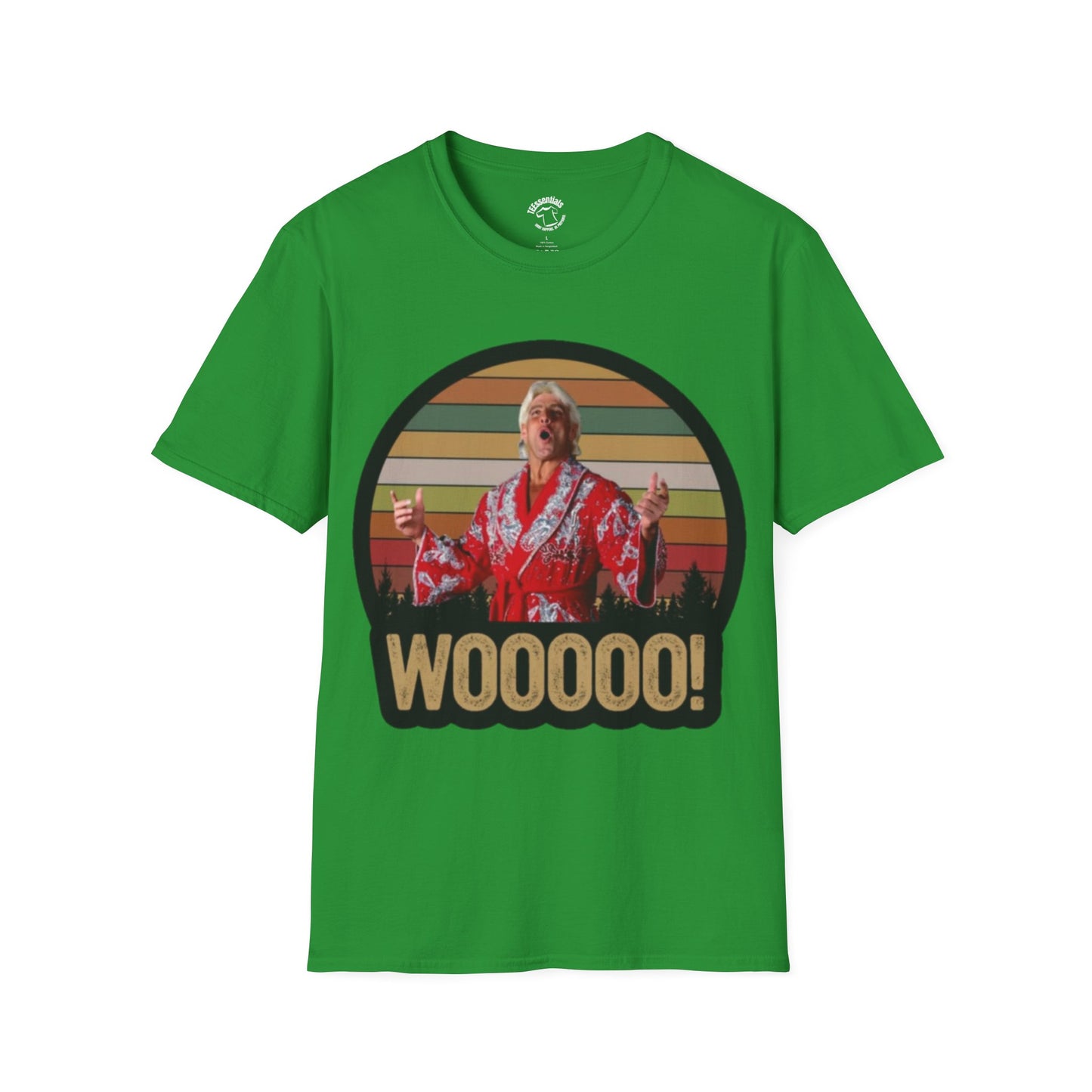 WOOOOO! Retro Wrestling Graphic T-Shirt