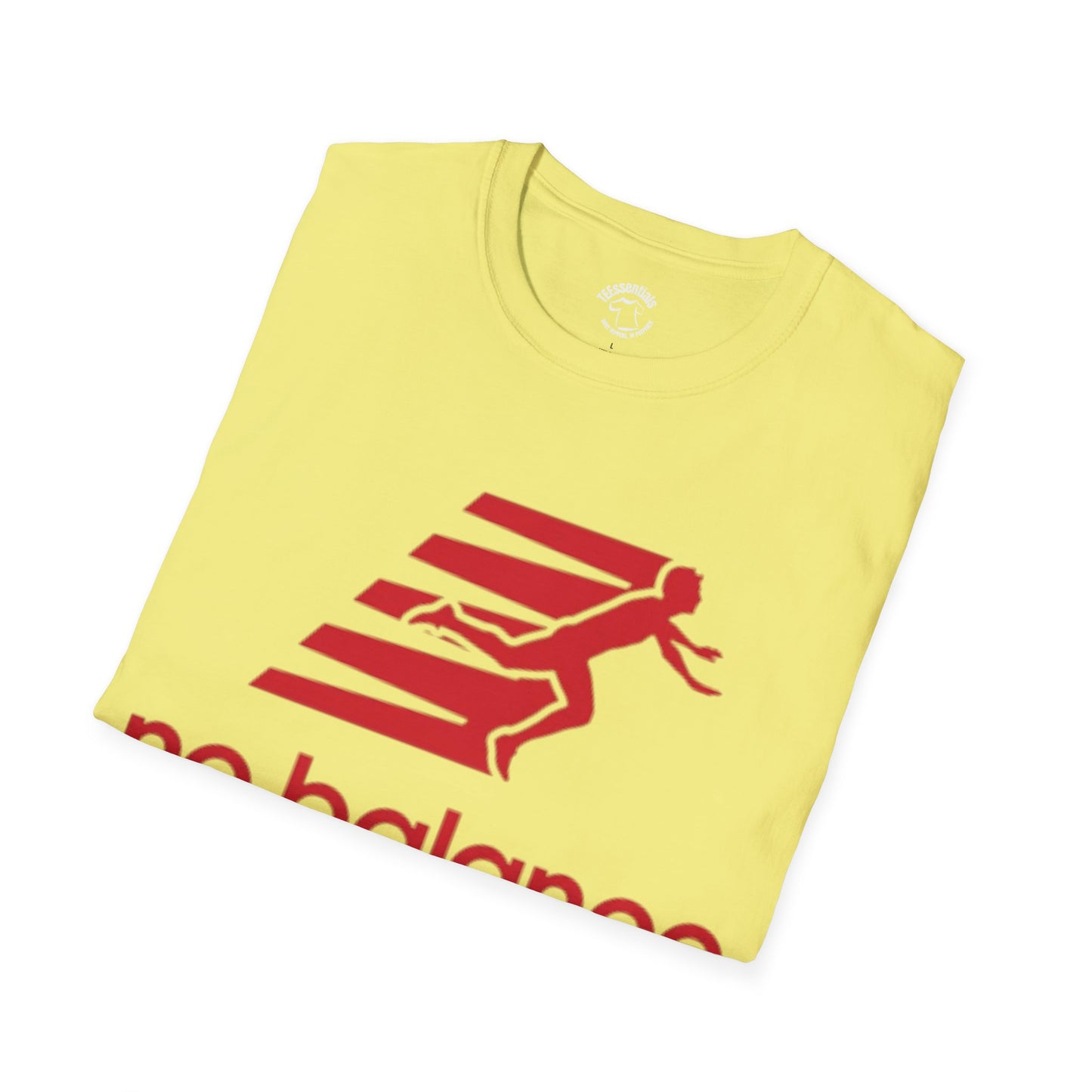No Balance Graphic Tee — Funny Running/Clumsy Athlete Shirt