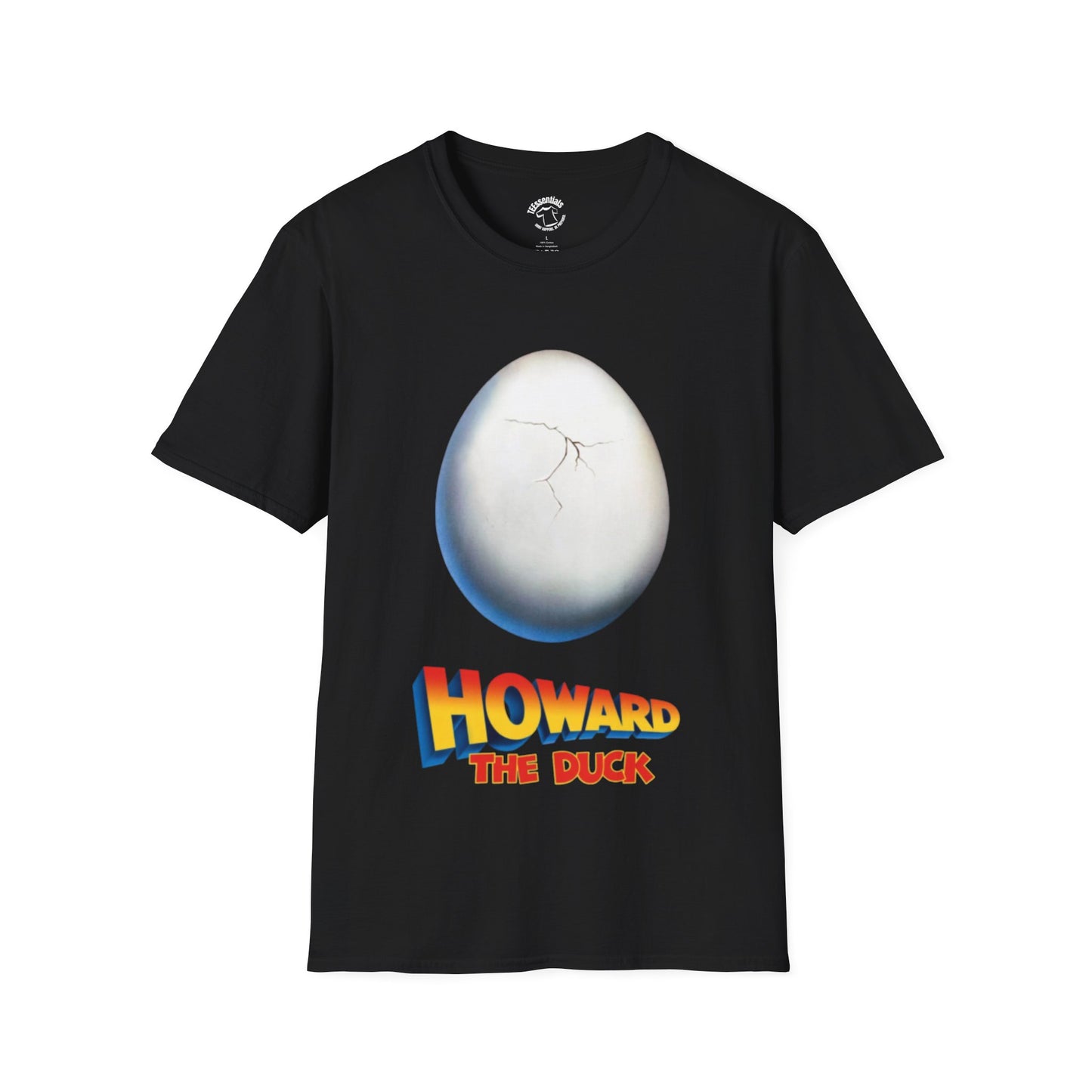 Howard the Duck Egg Graphic T-Shirt — Retro Comic Movie Tee