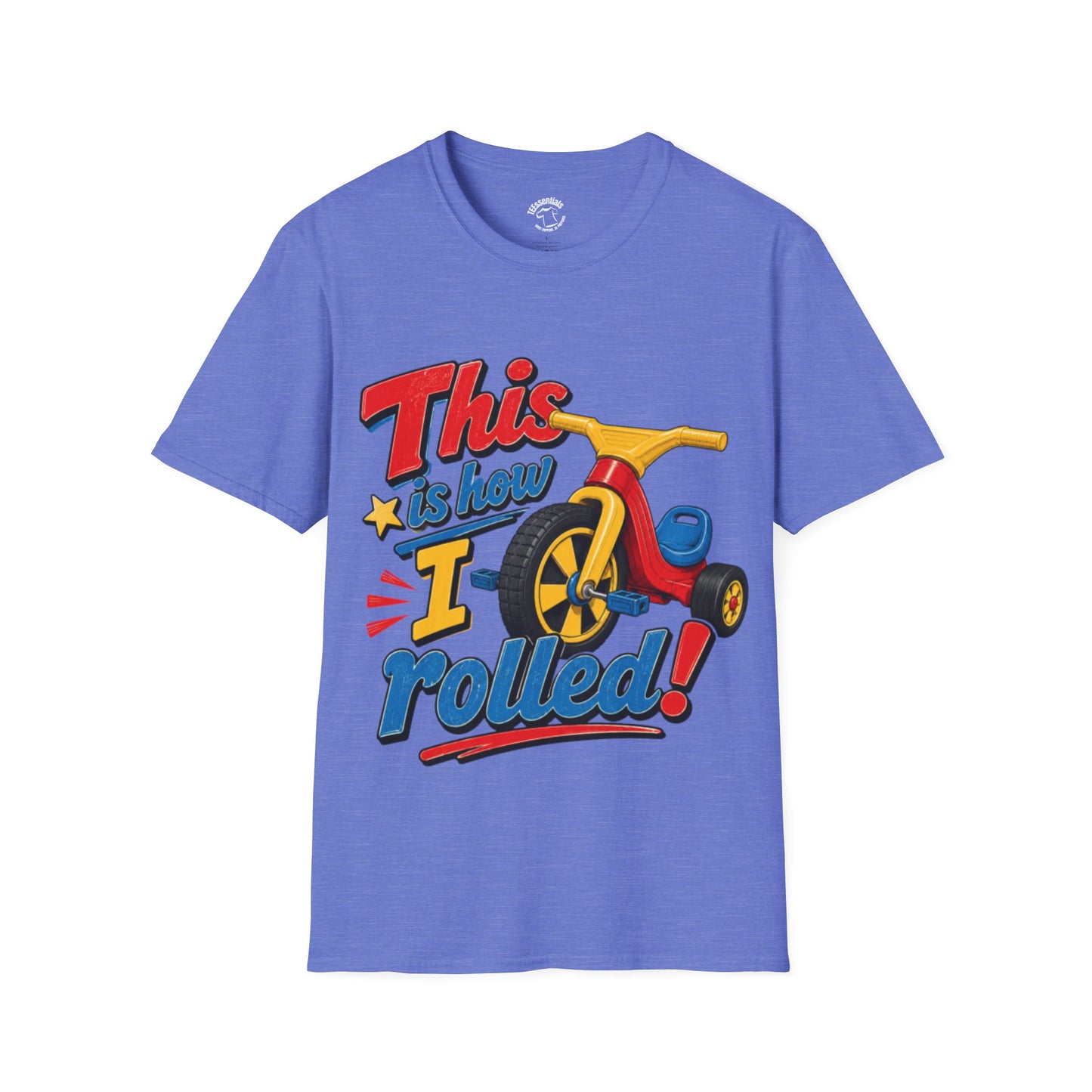 This Is How I Rolled T-Shirt – Retro Big Wheel Graphic Tee
