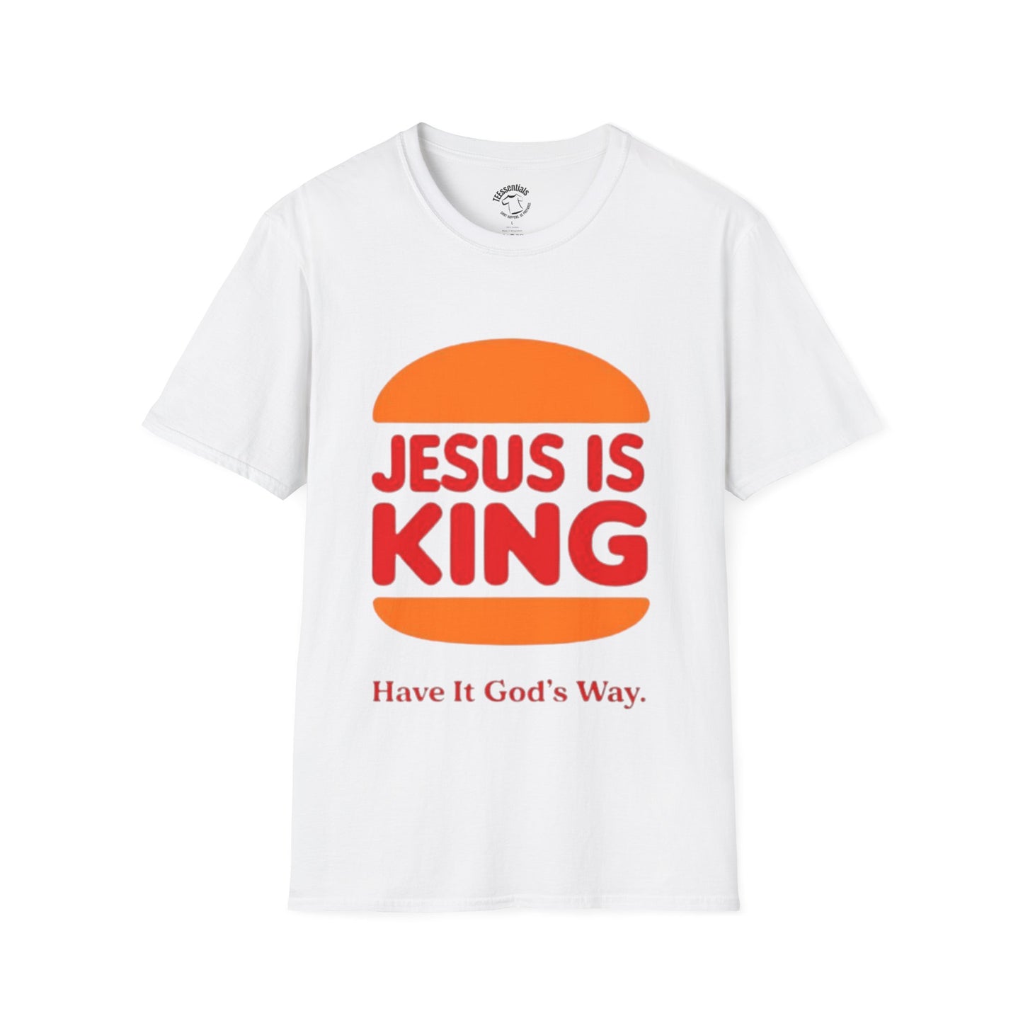 Jesus Is King T-Shirt — Retro Christian Faith Tee (Have It God's Way)
