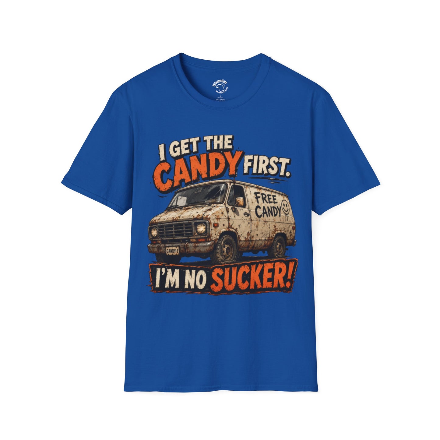 Candy T-Shirt — "I Get the Candy First, I’m No Sucker" Vintage Van Tee