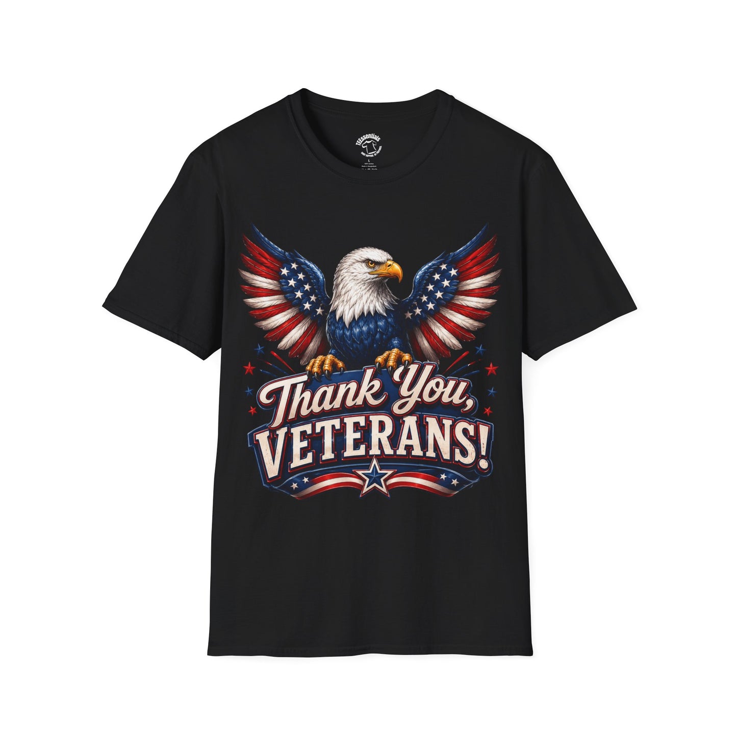 Thank You Veterans T-Shirt — Patriotic Eagle Tribute Tee