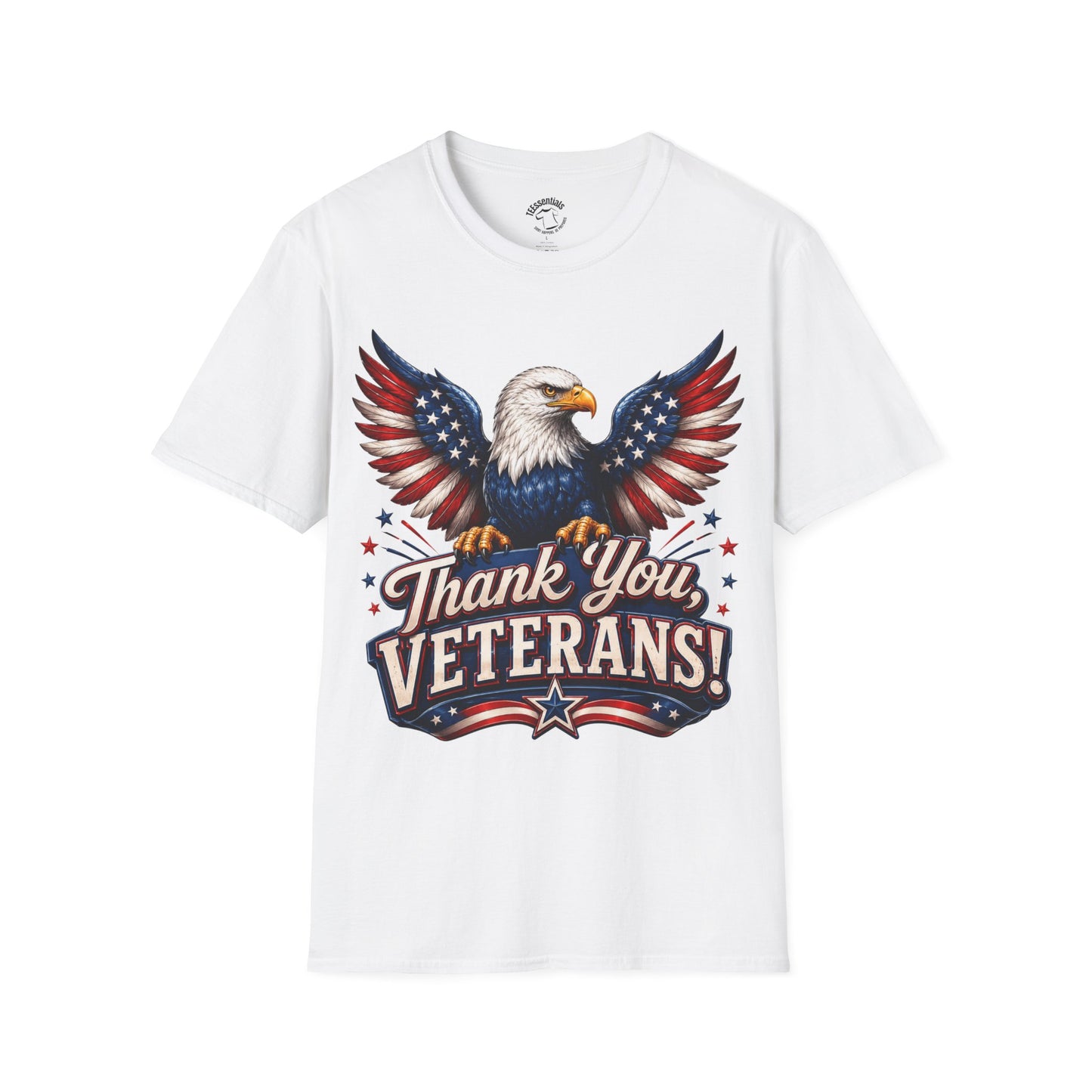 Thank You Veterans T-Shirt — Patriotic Eagle Tribute Tee