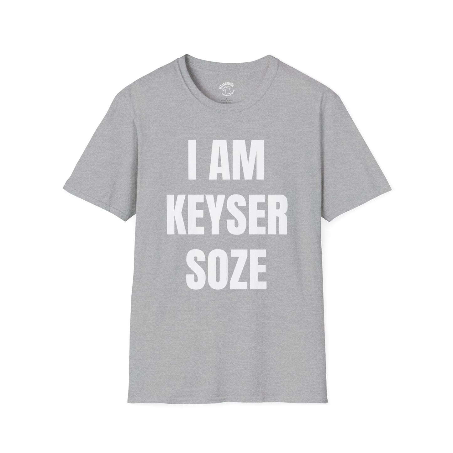 I Am Keyser Soze T-Shirt — Bold Movie Quote Graphic Tee