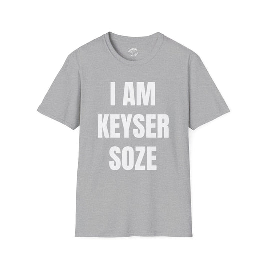 I Am Keyser Soze T-Shirt — Bold Movie Quote Graphic Tee