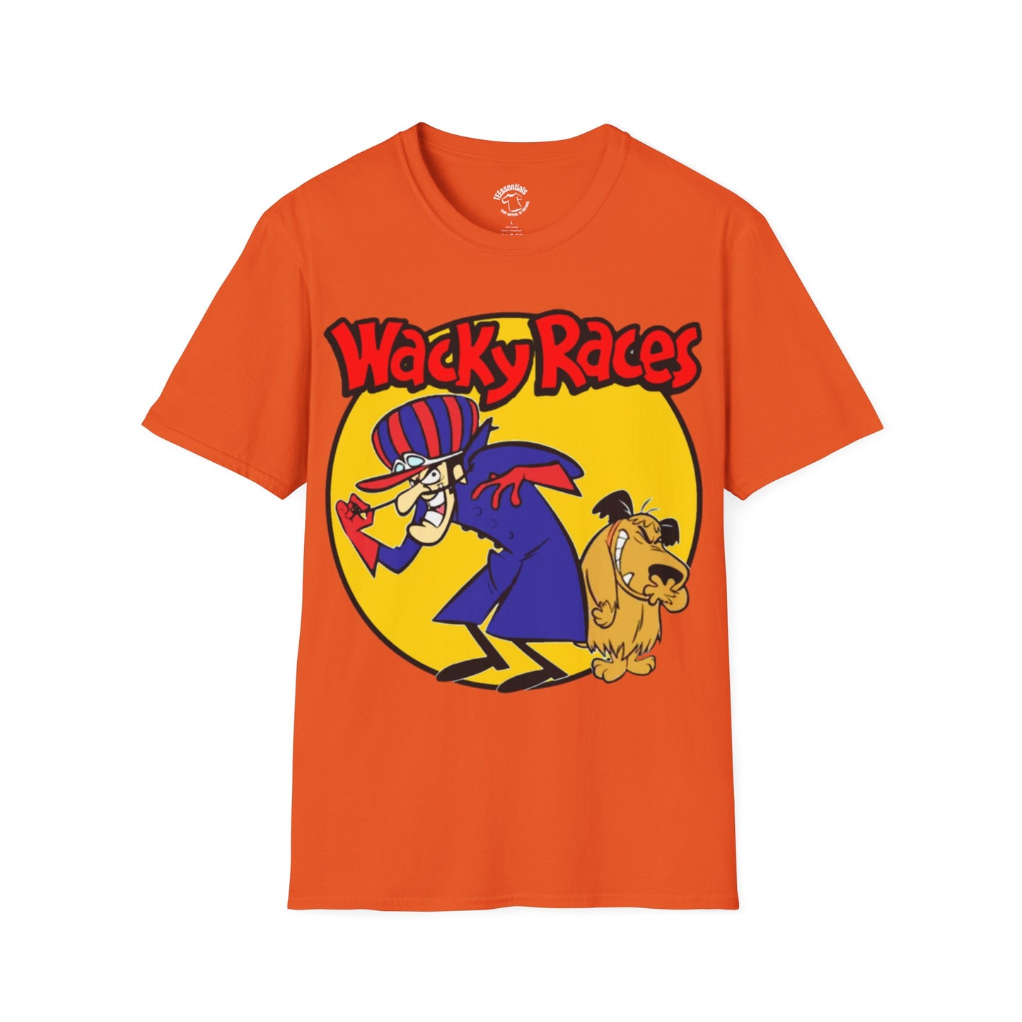 Wacky Races Vintage Cartoon T-Shirt — Dick Dastardly & Muttley Retro Tee