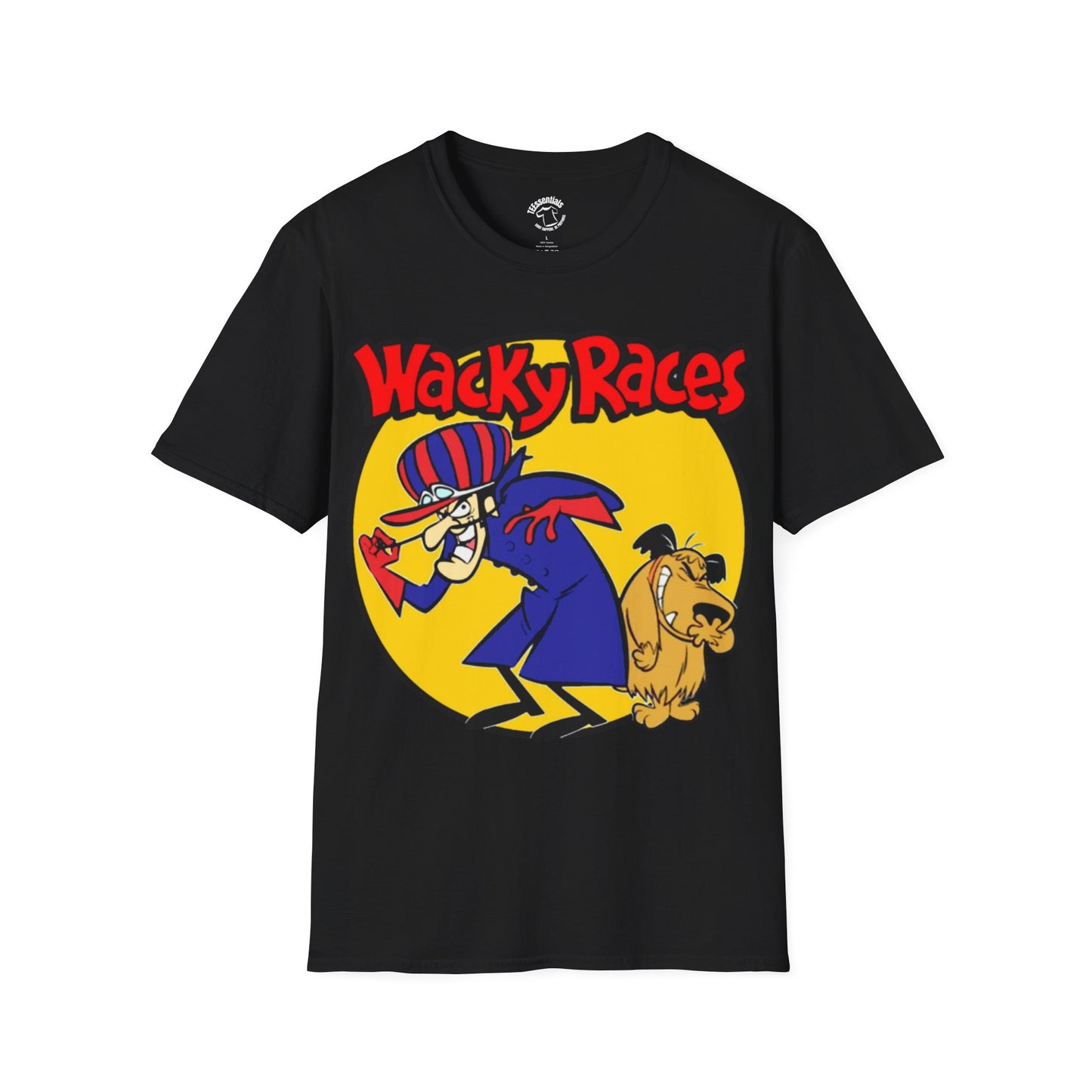Wacky Races Vintage Cartoon T-Shirt — Dick Dastardly & Muttley Retro Tee
