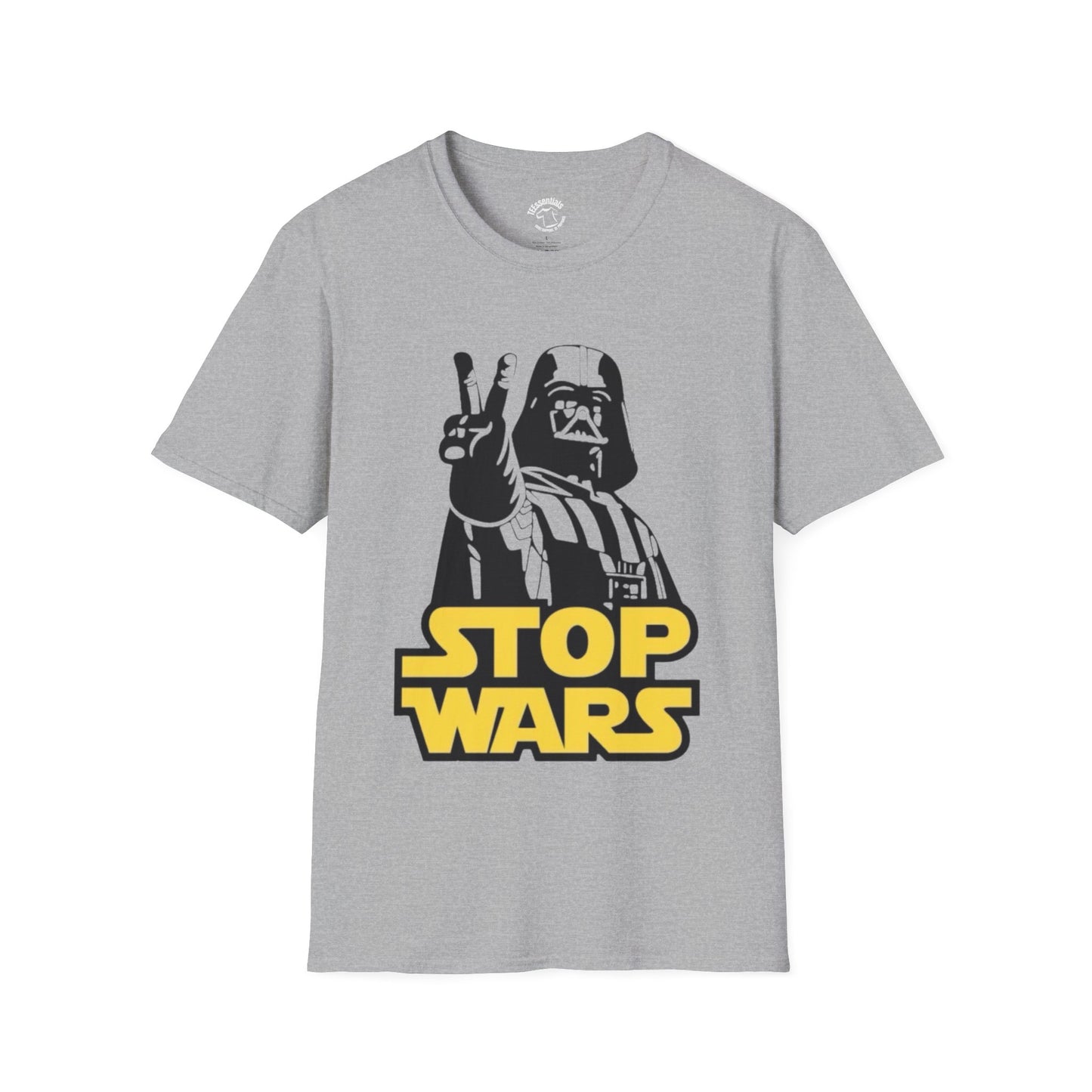 Stop Wars T-Shirt – Darth Vader Peace Sign Graphic Tee