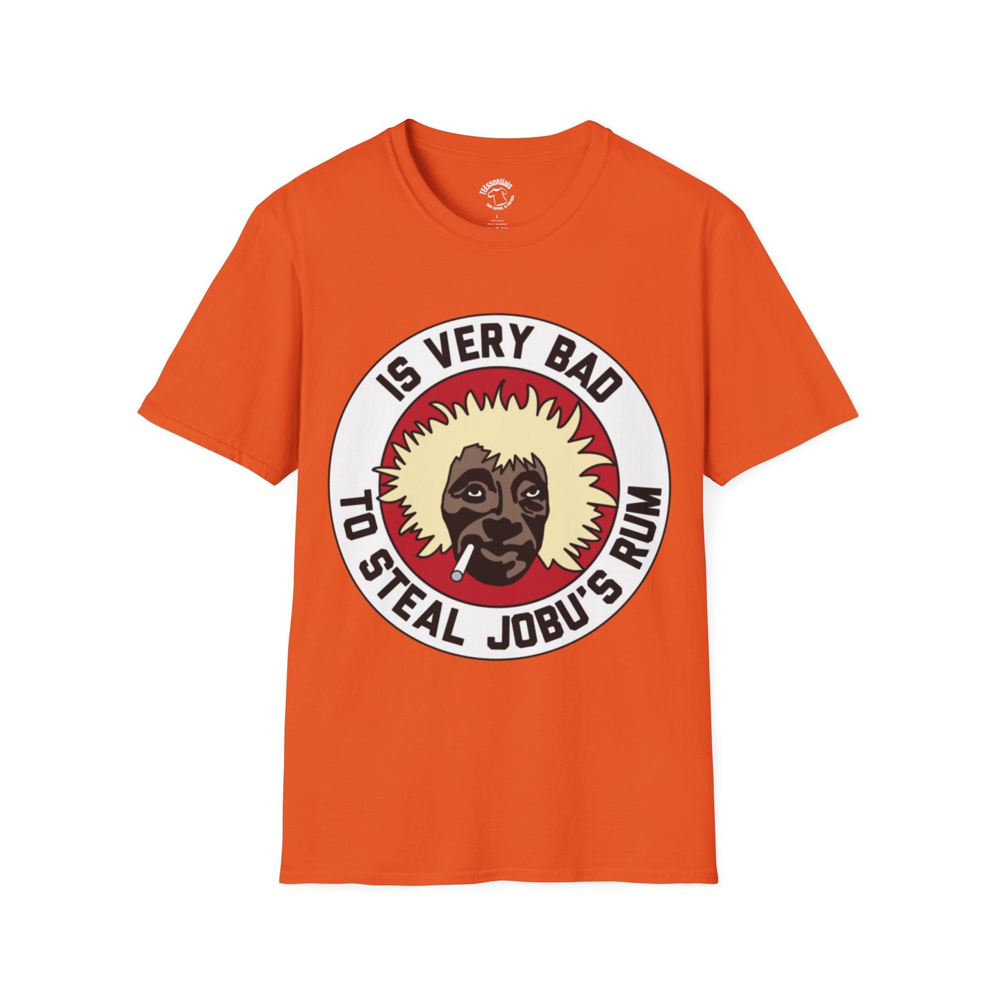 T-Shirt — "Is Very Bad to Steal Jobu's Rum" Retro Graphic Tee