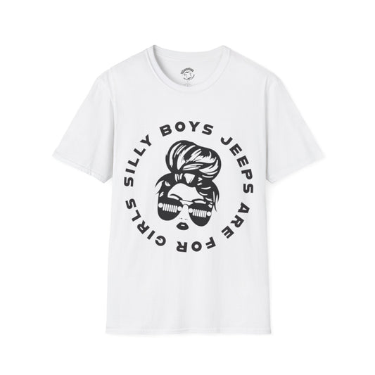 Jeep Girl Graphic Tee — "Silly Boys, Jeeps Are For Girls" Women's Off-Road T-Shirt