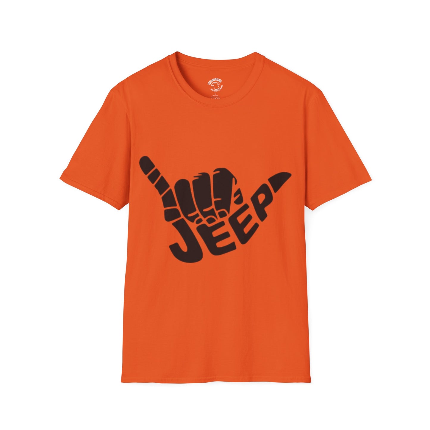 Jeep Shaka T-Shirt — Shaka Hand Logo Jeep Lover Tee