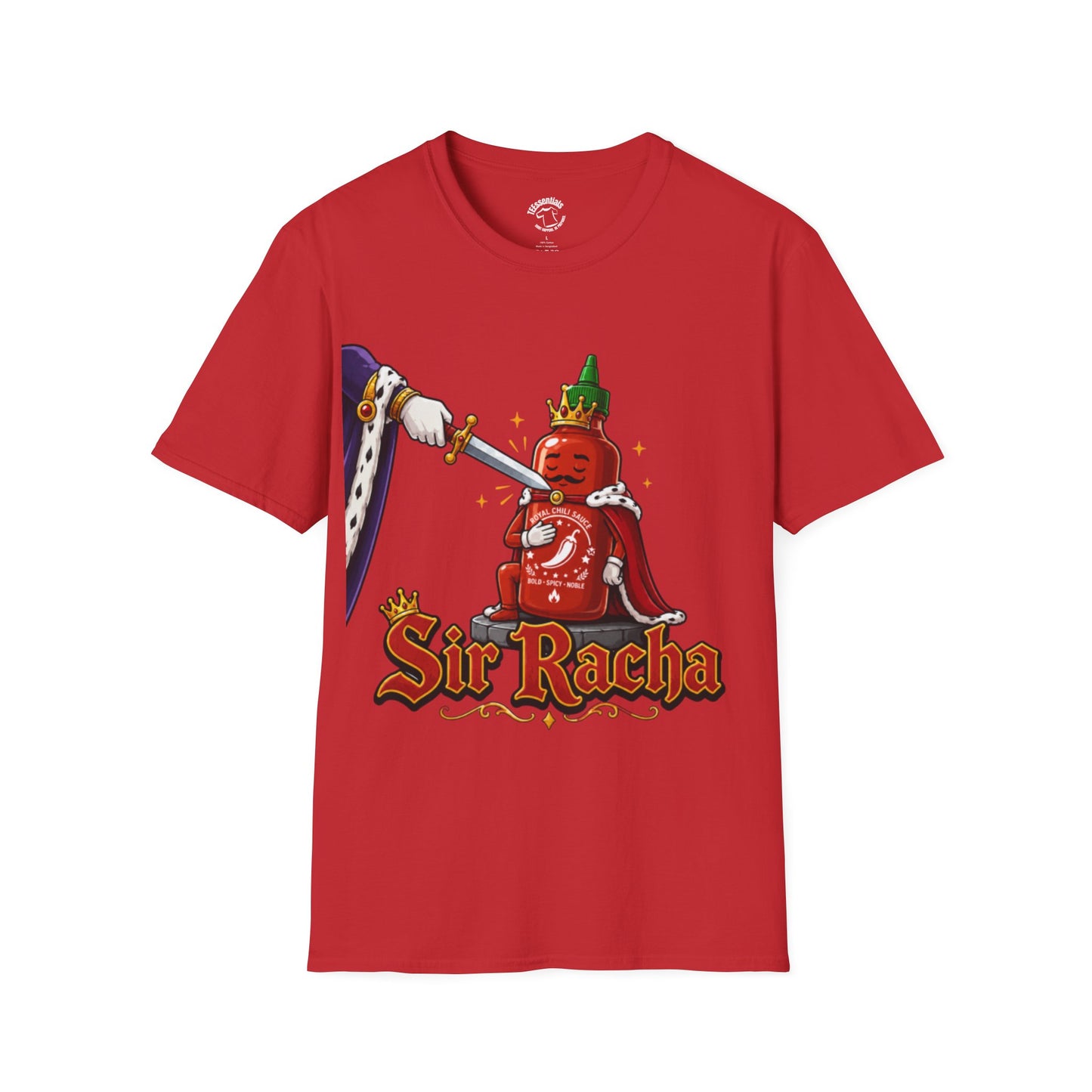 Sir Racha Hot Sauce T-Shirt — Funny Knight Graphic Tee