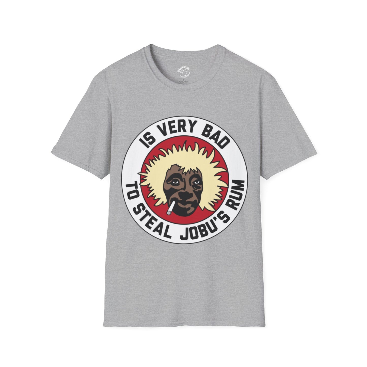T-Shirt — "Is Very Bad to Steal Jobu's Rum" Retro Graphic Tee