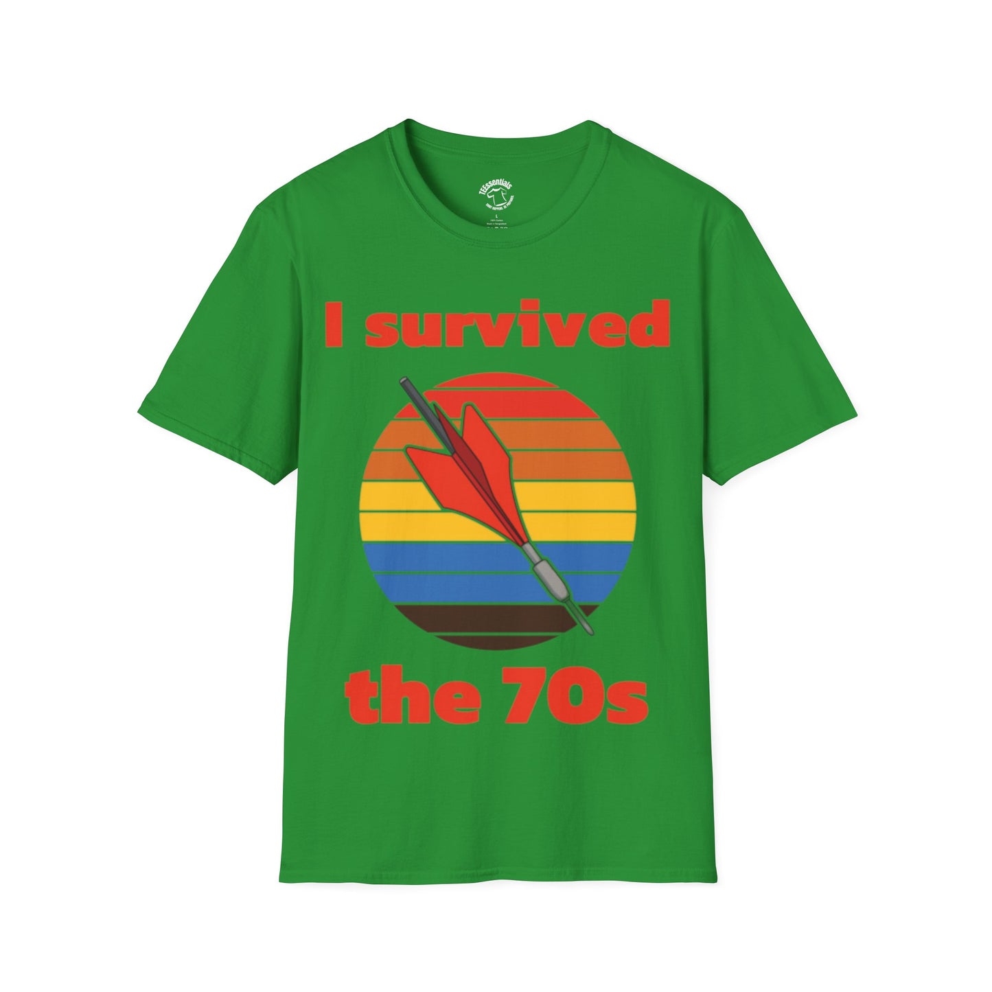 I Survived the 70s Retro T-Shirt — Vintage Sunset Graphic Tee