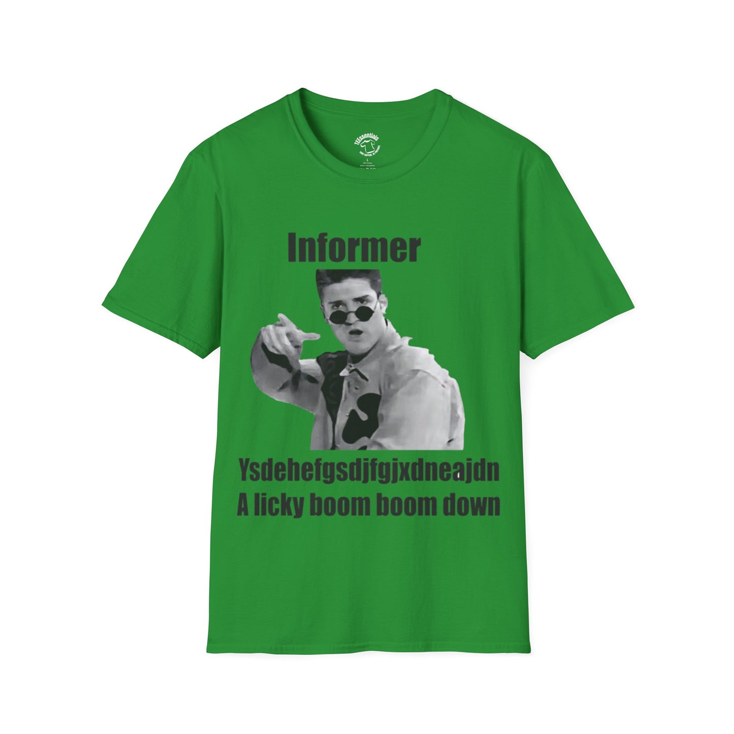 Informer Graphic T‑Shirt — Retro Meme Tee