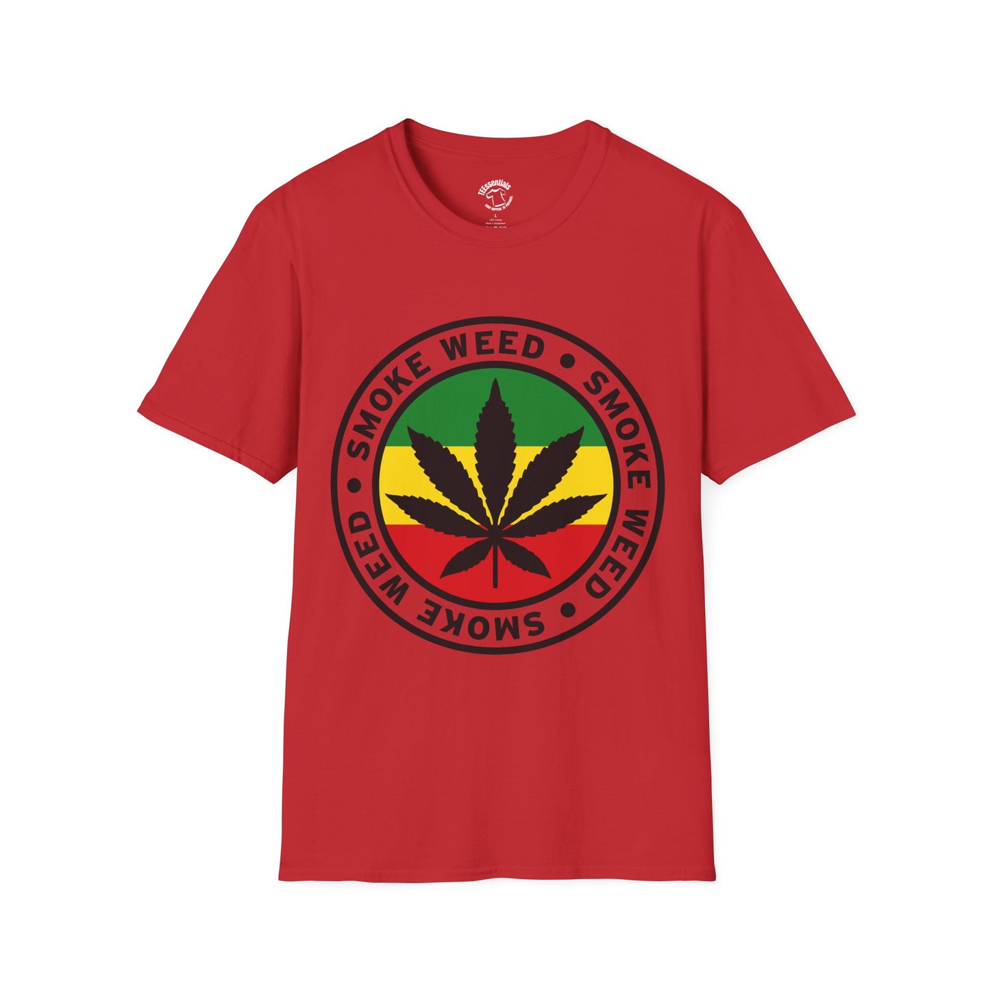Leaf 'Smoke Weed' Graphic T-Shirt – Cannabis Festival Tee