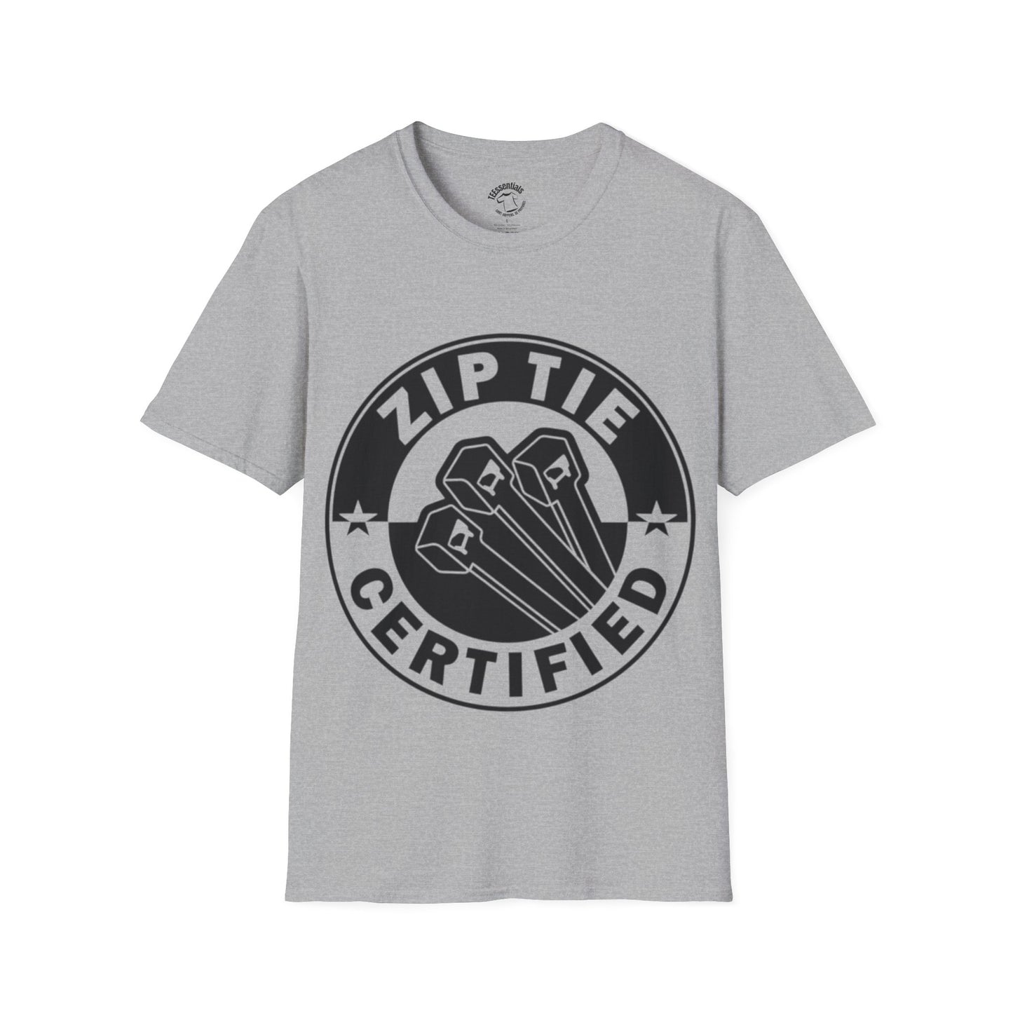 Zip Tie Certified T-Shirt – Funny Mechanic & DIY Tool Shirt