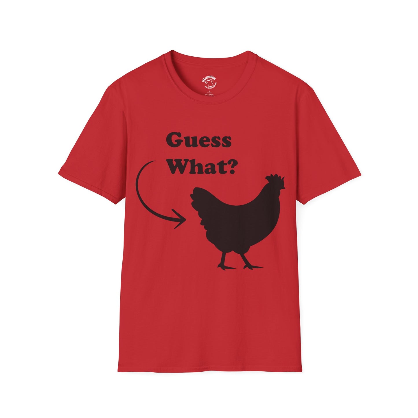Guess What? Chicken Butt Graphic T-Shirt
