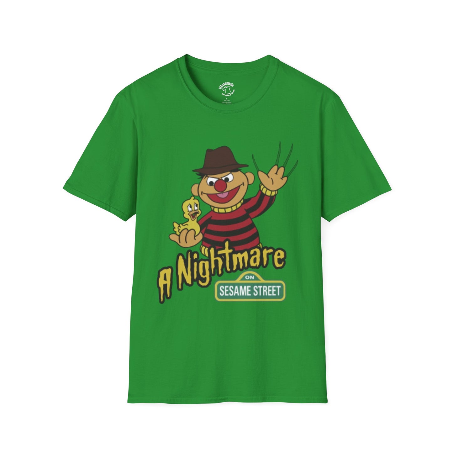 A Nightmare On Sesame Street T-Shirt — Freddy-Style Kids' Horror Tee