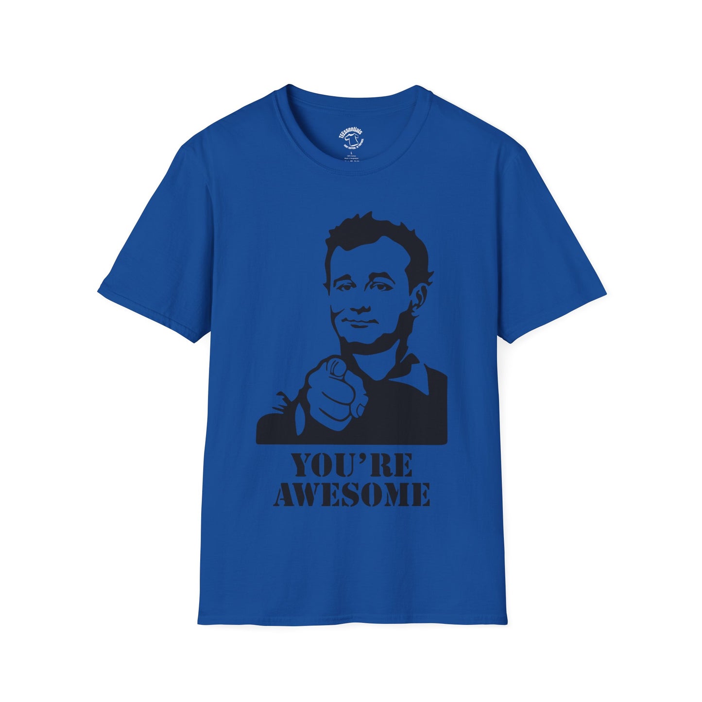 You're Awesome T-Shirt — Retro Pointing Encouragement Tee