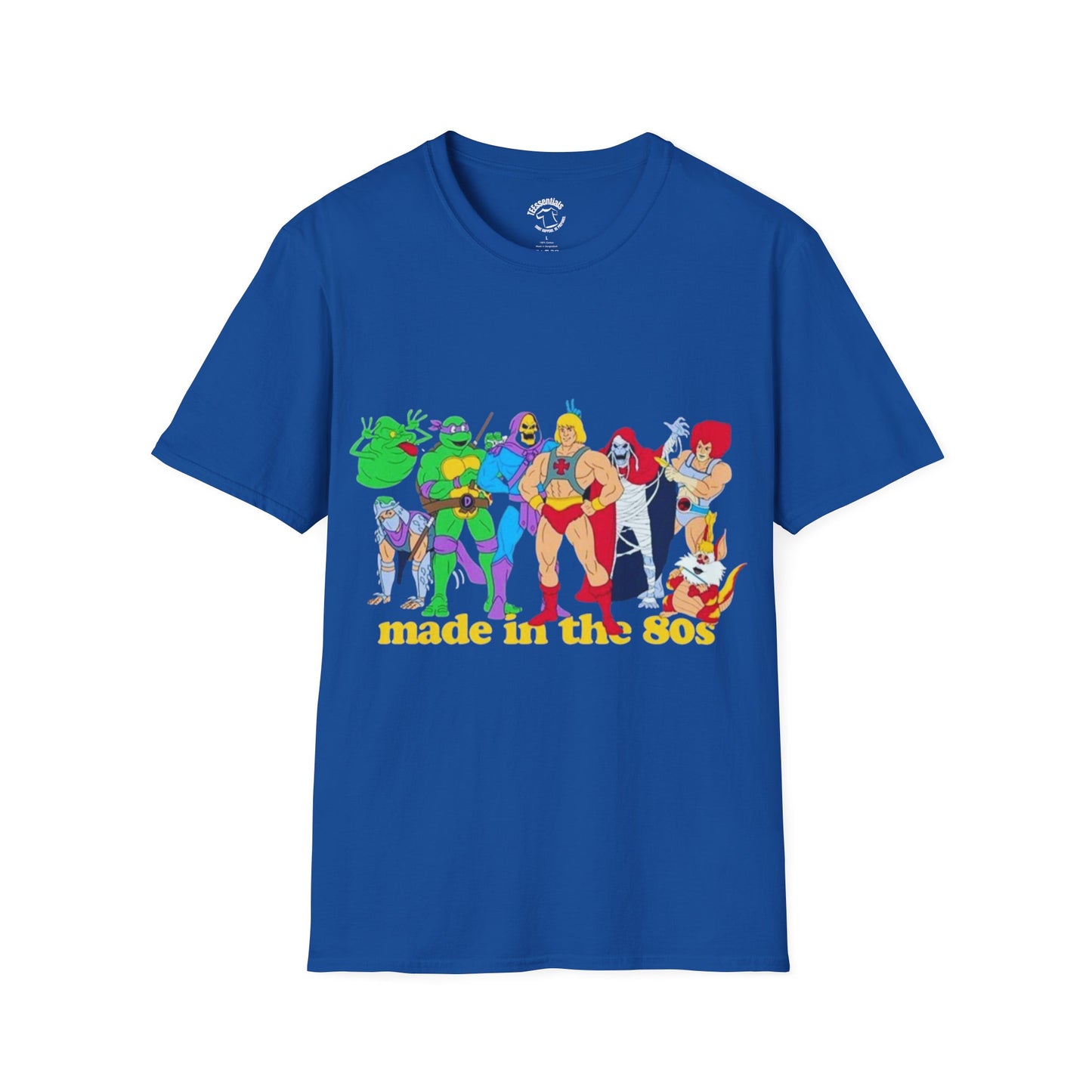 80s Cartoon Heroes T-Shirt — "Made in the 80s" Retro Graphic Tee