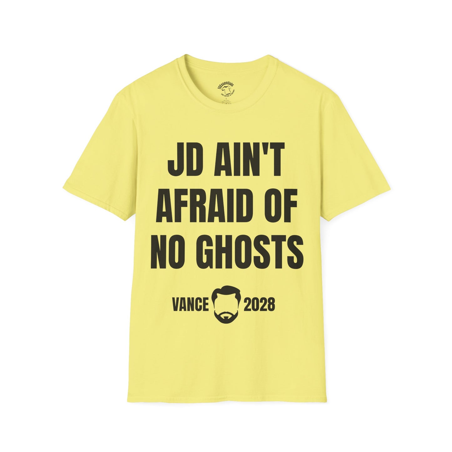 JD Ain't Afraid of No Ghosts T-Shirt — Vance 2028 Campaign Tee