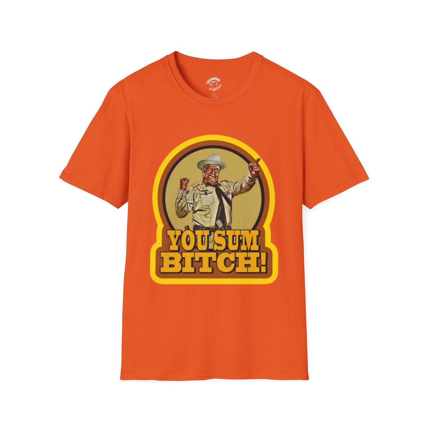 T-Shirt — Retro Smokey and the Bandit 'You Sum Bitch!' Graphic Tee