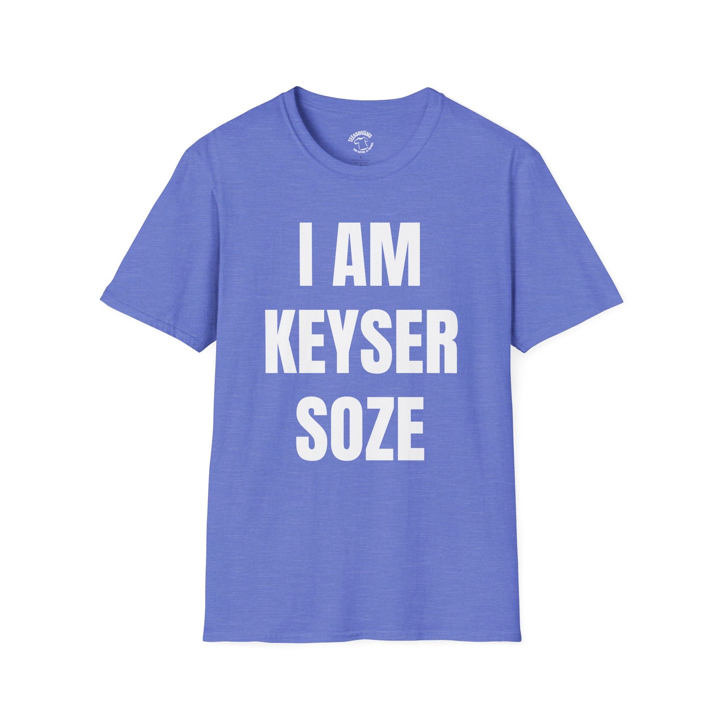 I Am Keyser Soze T-Shirt — Bold Movie Quote Graphic Tee