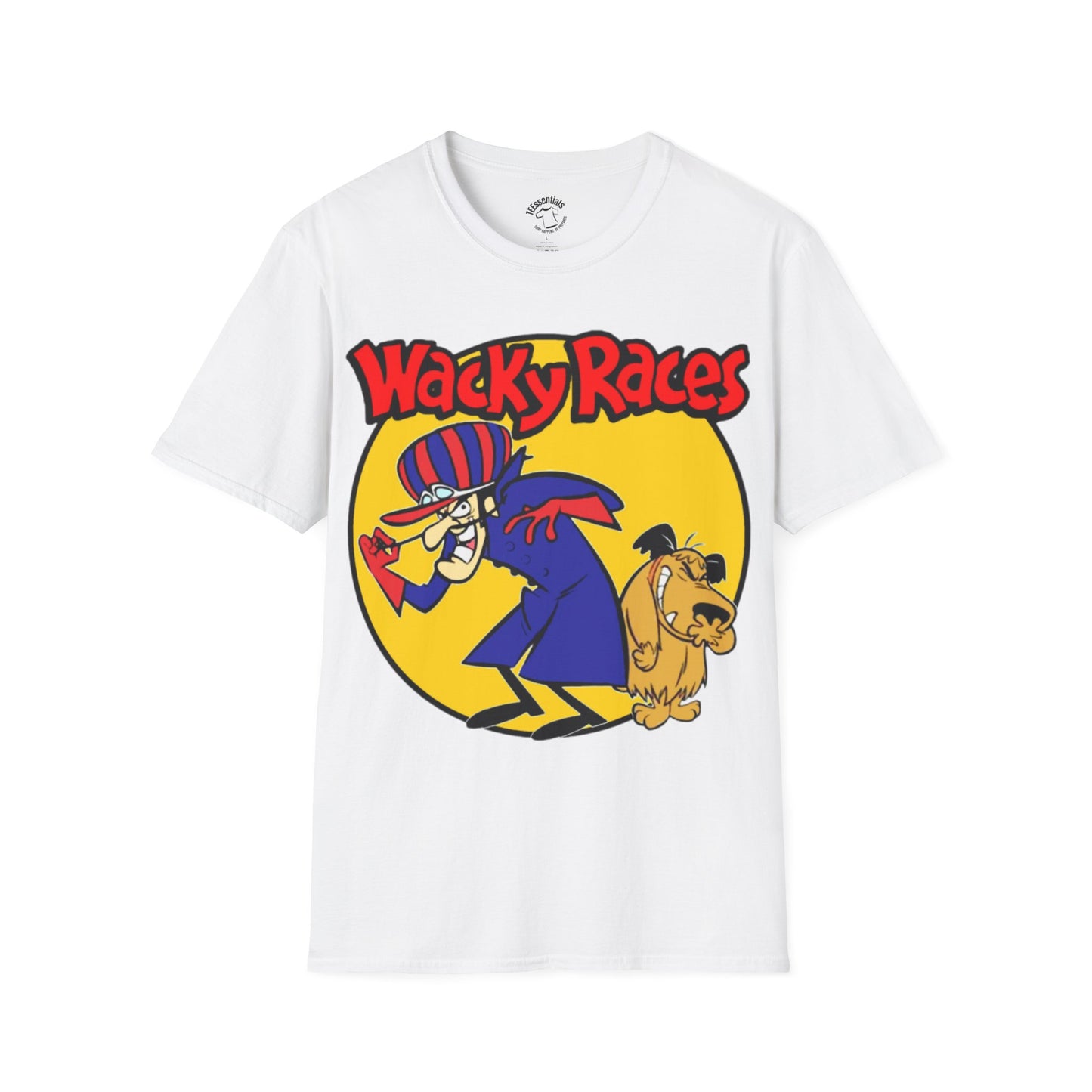 Wacky Races Vintage Cartoon T-Shirt — Dick Dastardly & Muttley Retro Tee