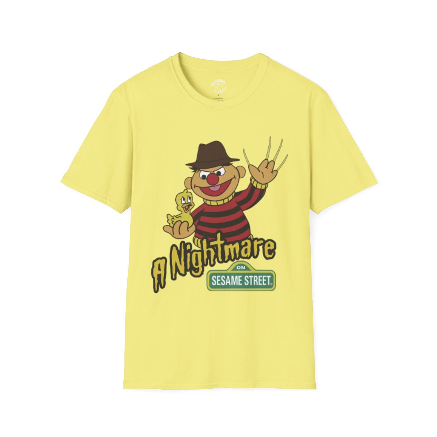 A Nightmare On Sesame Street T-Shirt — Freddy-Style Kids' Horror Tee