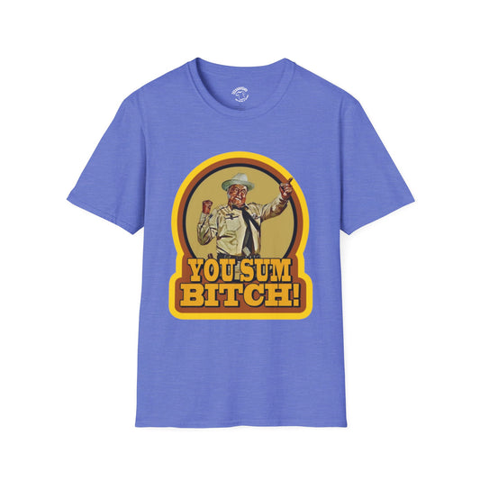 T-Shirt — Retro Smokey and the Bandit 'You Sum Bitch!' Graphic Tee