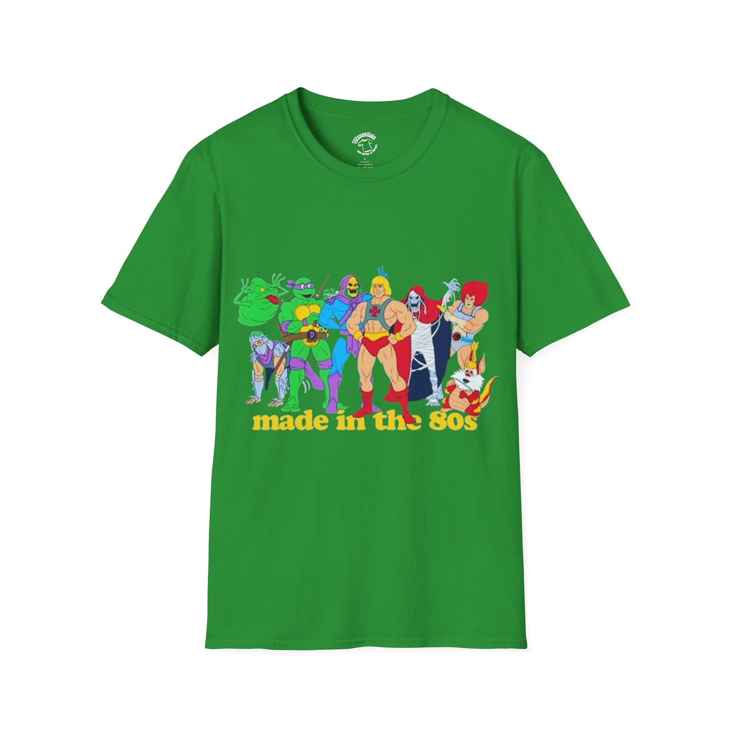 80s Cartoon Heroes T-Shirt — "Made in the 80s" Retro Graphic Tee